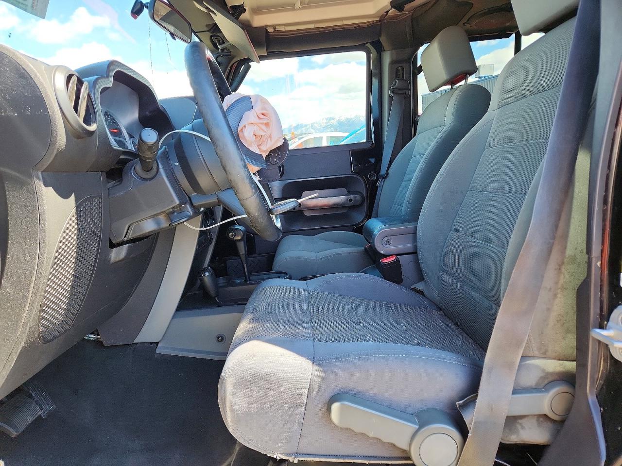 2007 Jeep Wrangler Sahara Черный vin: 1J4GA591X7L211097