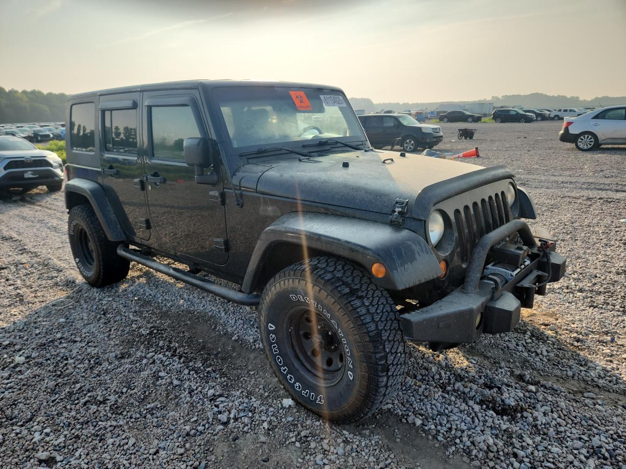 2009 Jeep Wrangler Unlimited Sahara Black vin: 1J4GA591X9L704071