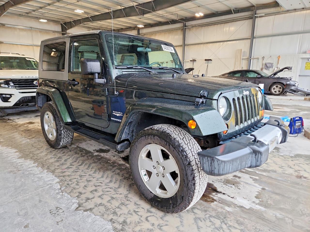 2010 Jeep Wrangler Sahara Green vin: 1J4GA5D10AL136067