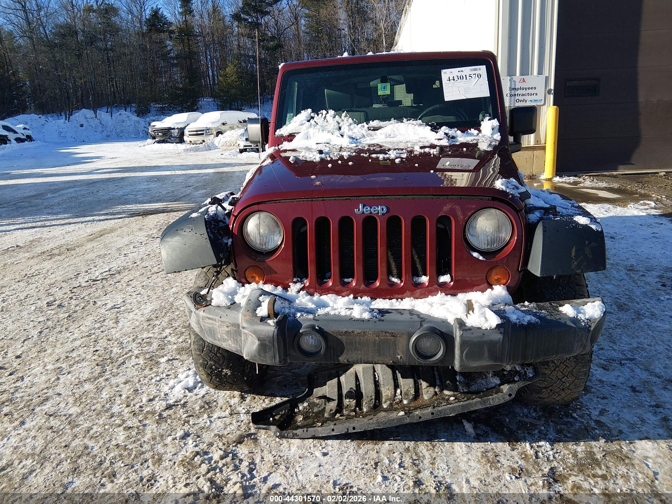 2009 Jeep Wrangler Rubicon Maroon vin: 1J4GA64139L727270