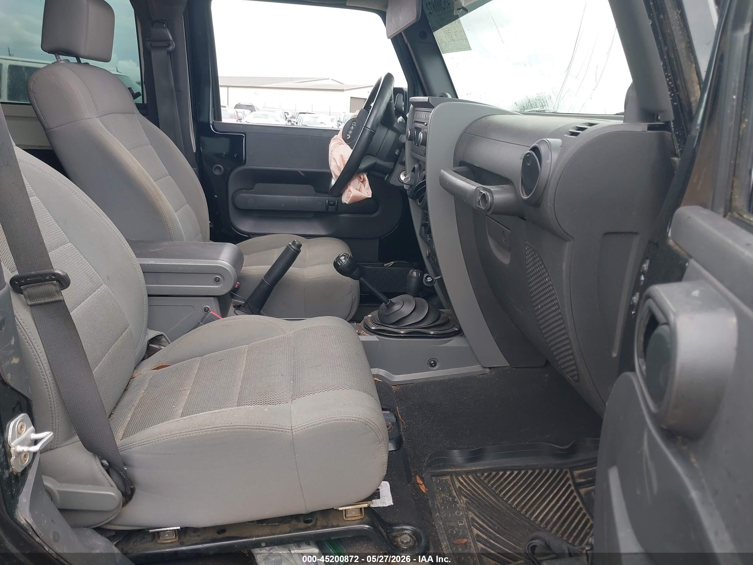 2007 Jeep Wrangler Rubicon Black vin: 1J4GA64147L104141