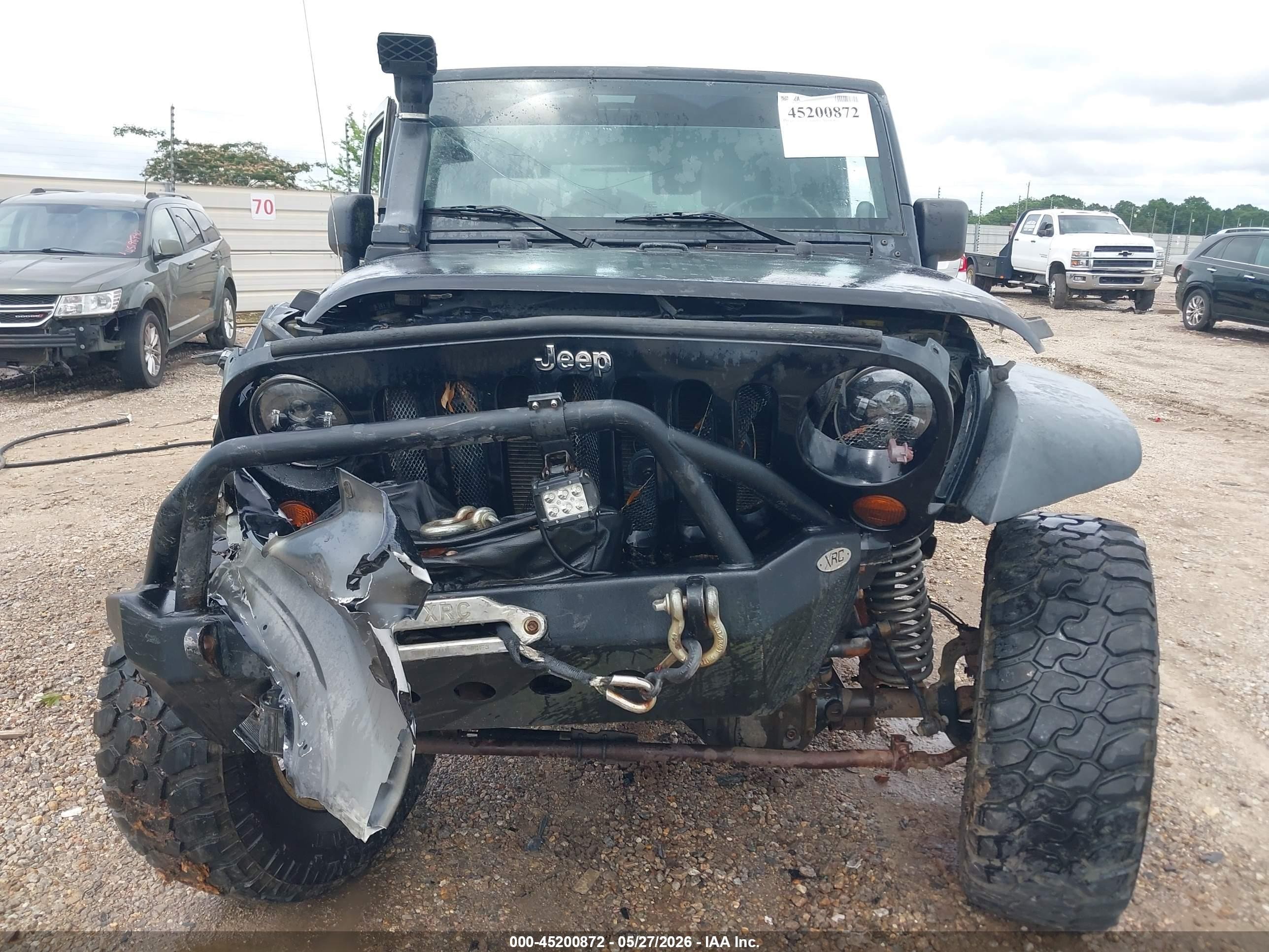 2007 Jeep Wrangler Rubicon Black vin: 1J4GA64147L104141