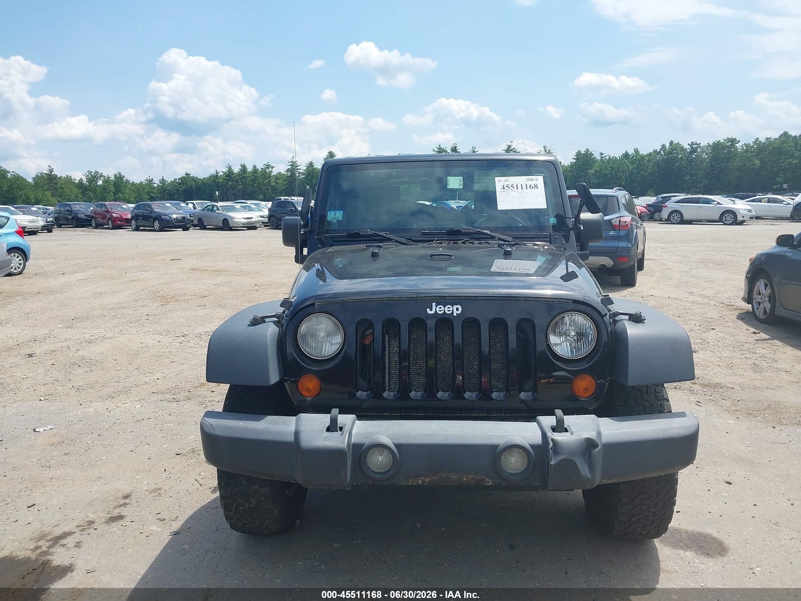 2008 Jeep Wrangler Rubicon Black vin: 1J4GA641X8L532815