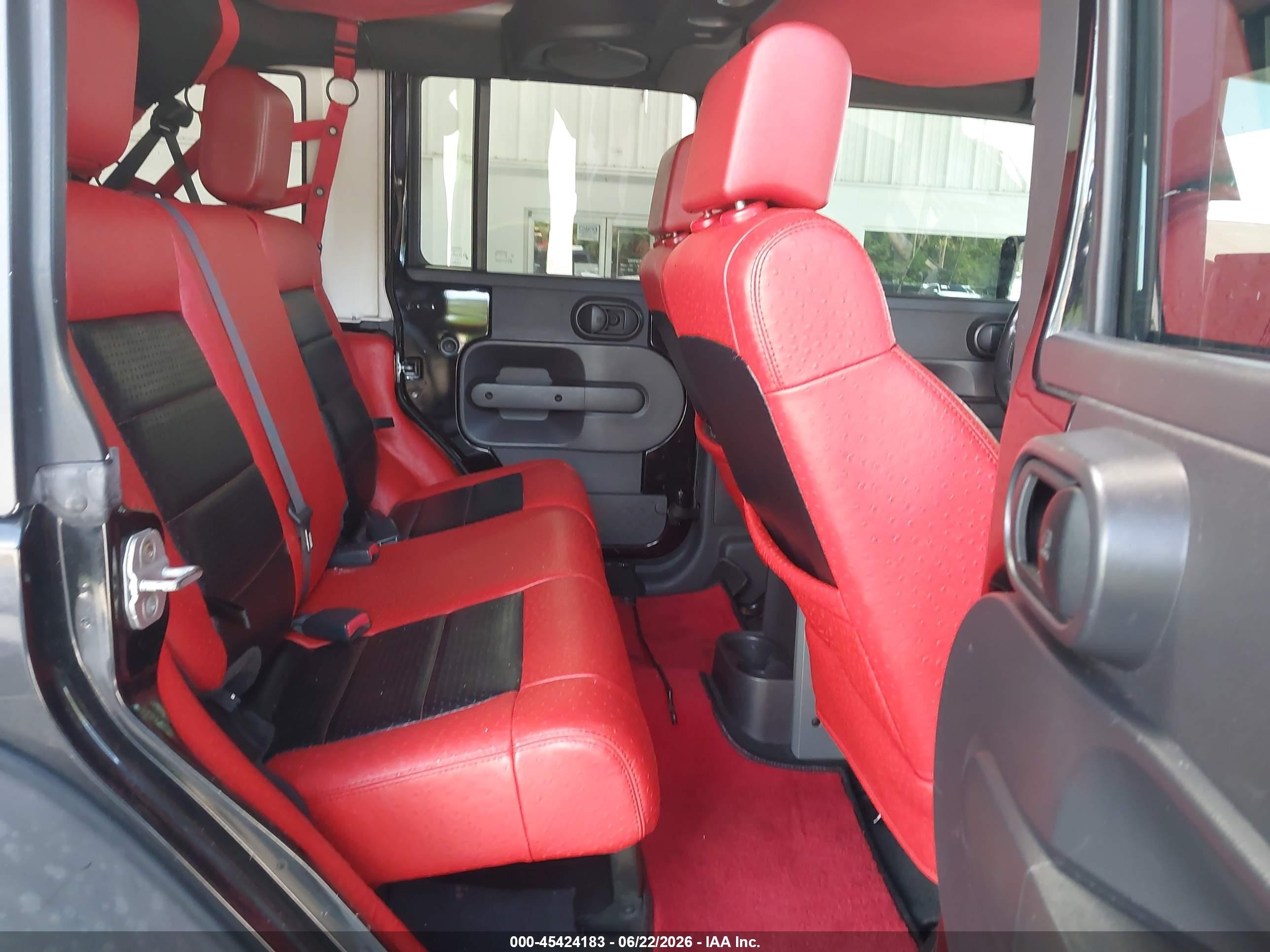 2008 Jeep Wrangler Unlimited Rubicon Black vin: 1J4GA69138L631808