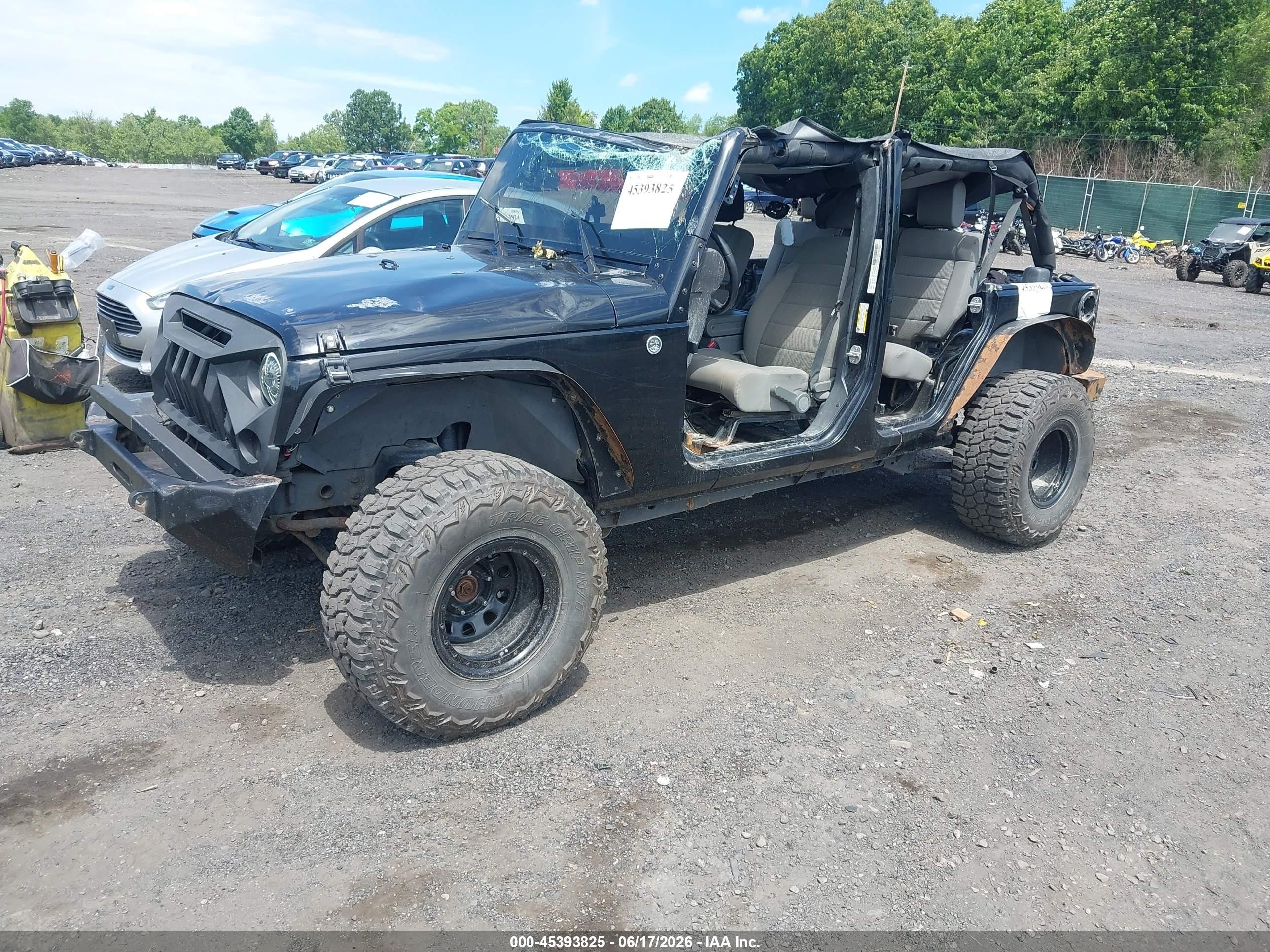 2008 Jeep Wrangler Unlimited Rubicon Black vin: 1J4GA69158L587696