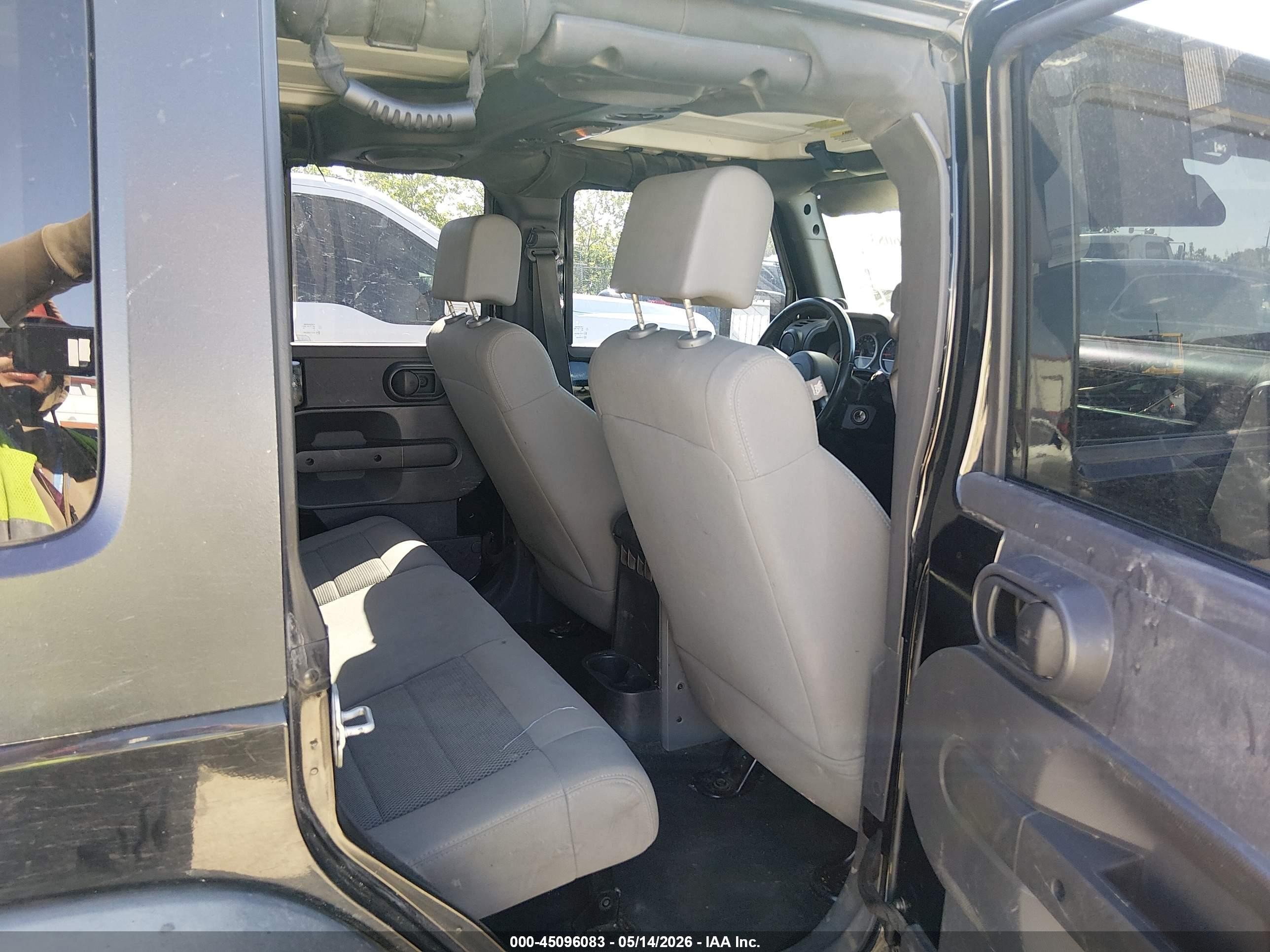 2008 Jeep Wrangler Unlimited Rubicon Черный vin: 1J4GA69168L545697