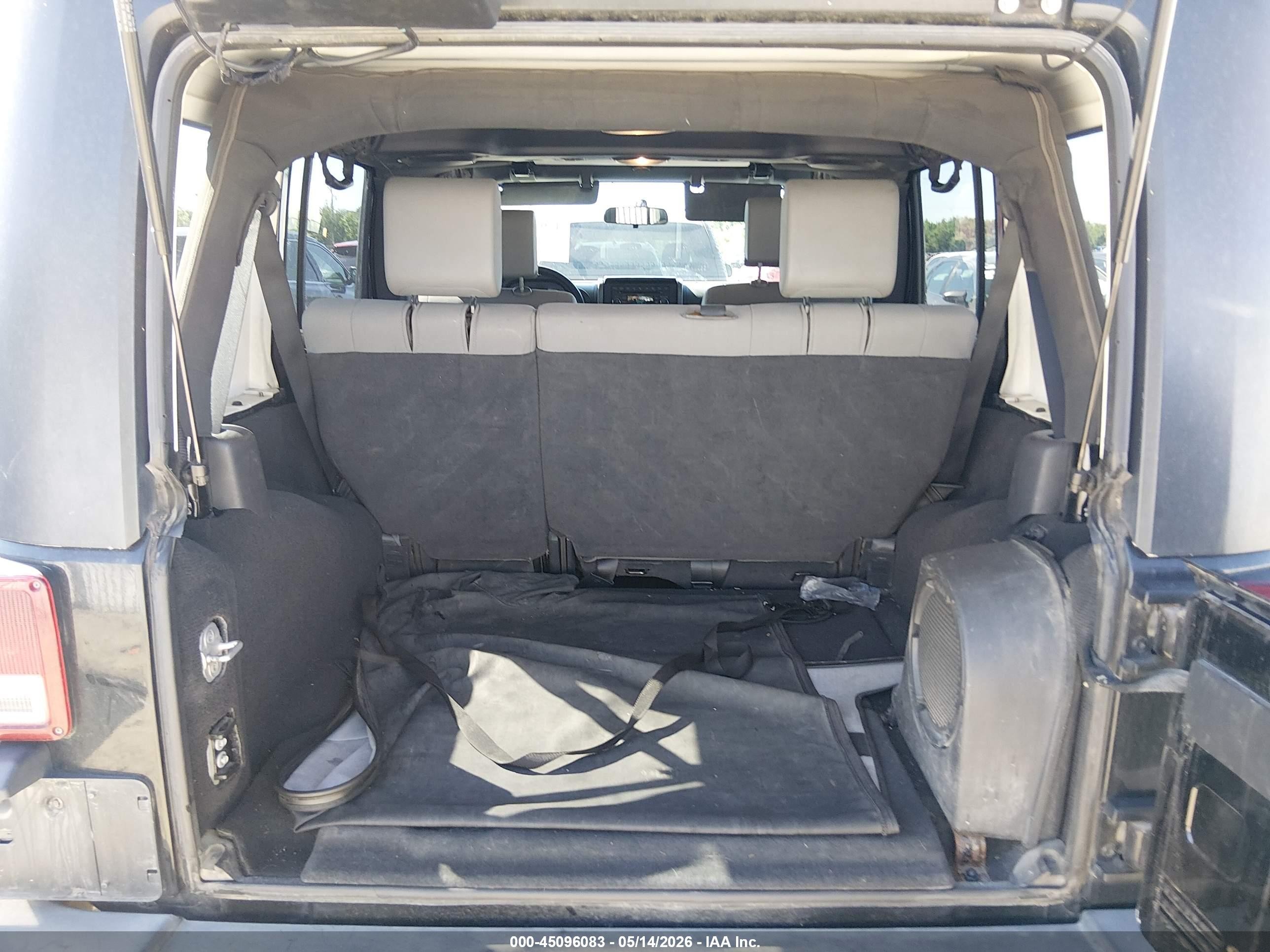 2008 Jeep Wrangler Unlimited Rubicon Черный vin: 1J4GA69168L545697