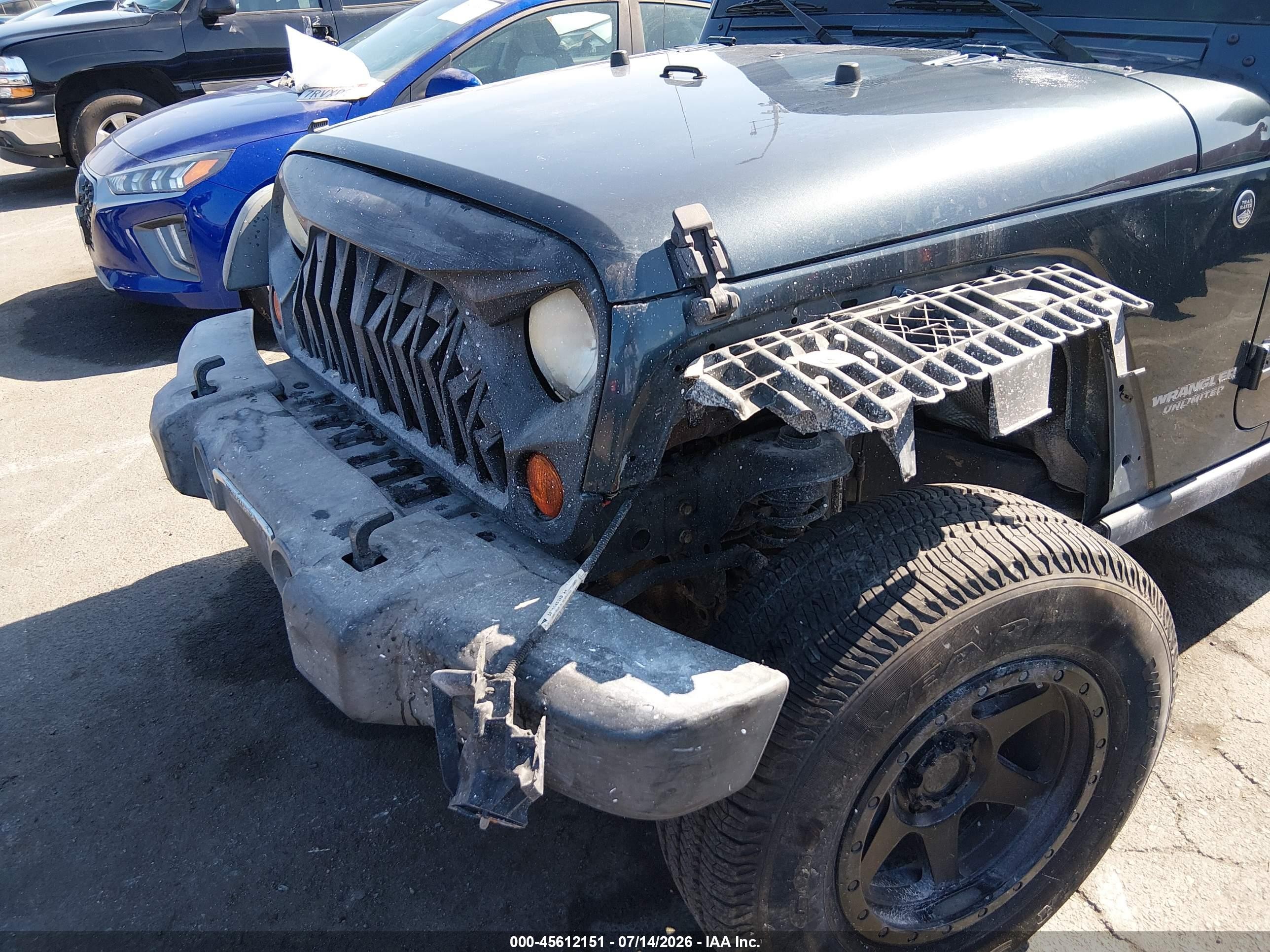 2008 Jeep Wrangler Unlimited Rubicon Black vin: 1J4GA69178L615935