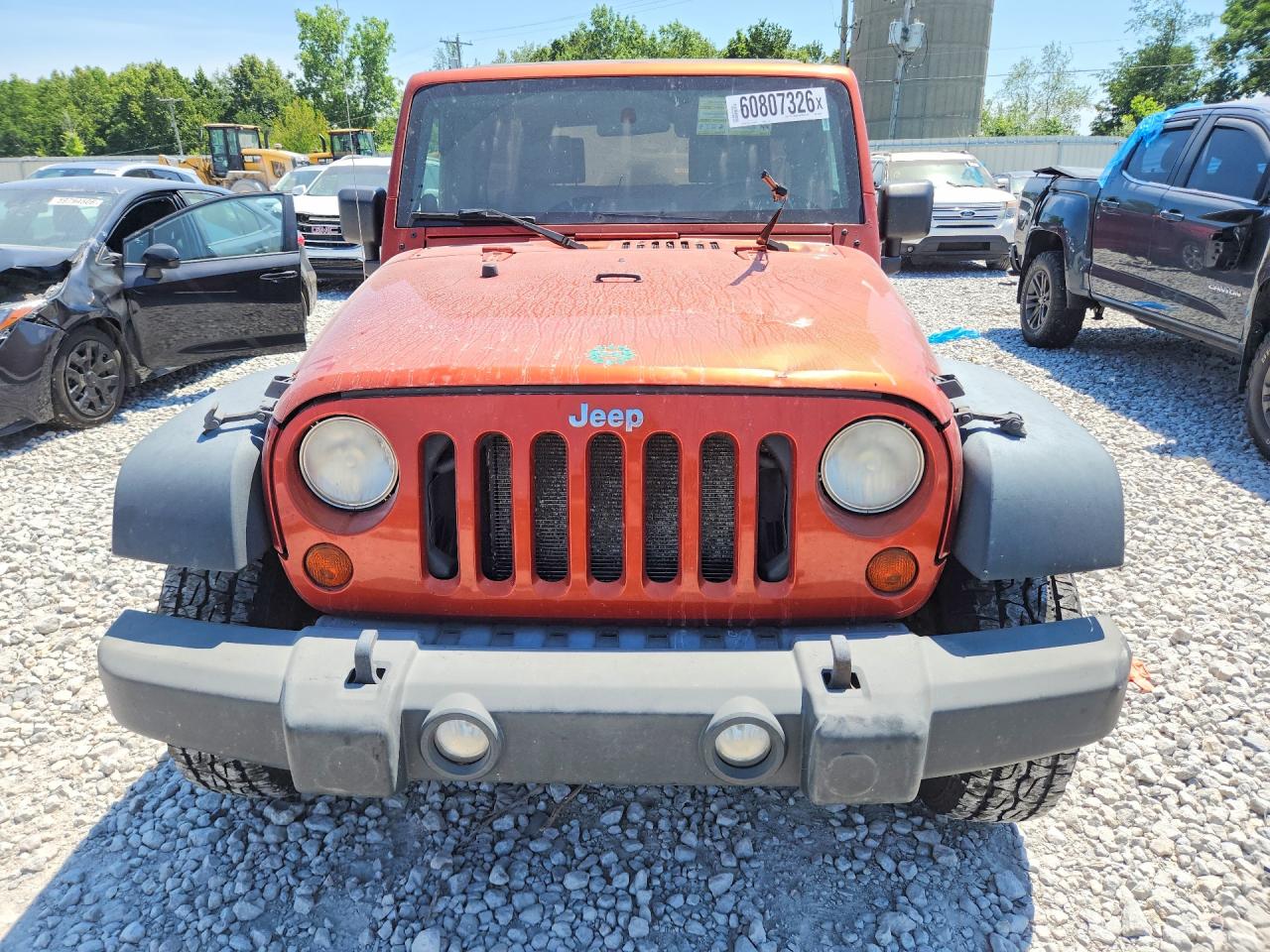 2009 Jeep Wrangler Unlimited Rubicon Orange vin: 1J4GA691X9L749677