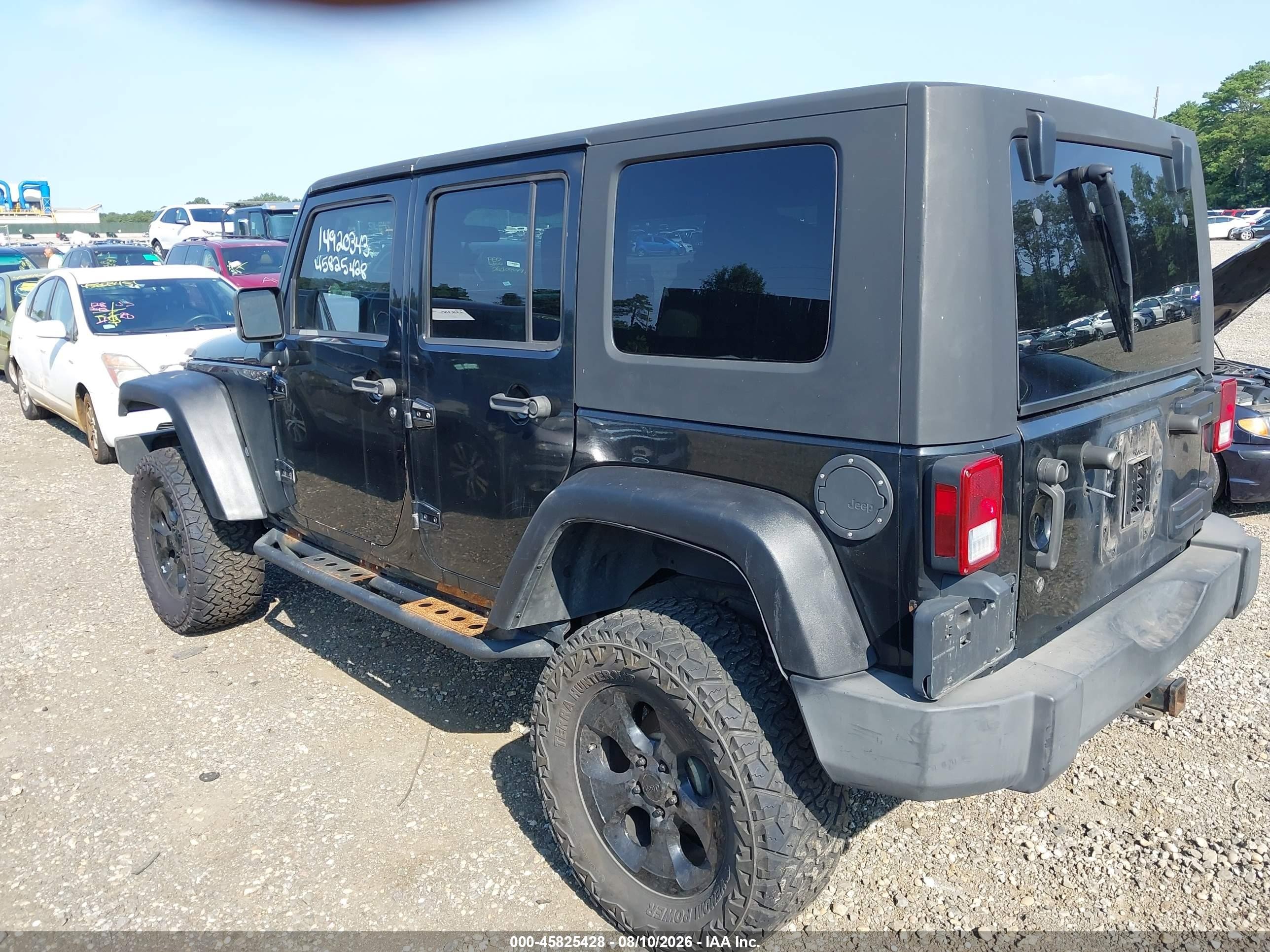 2007 Jeep Wrangler Unlimited X Black vin: 1J4GB39147L205894