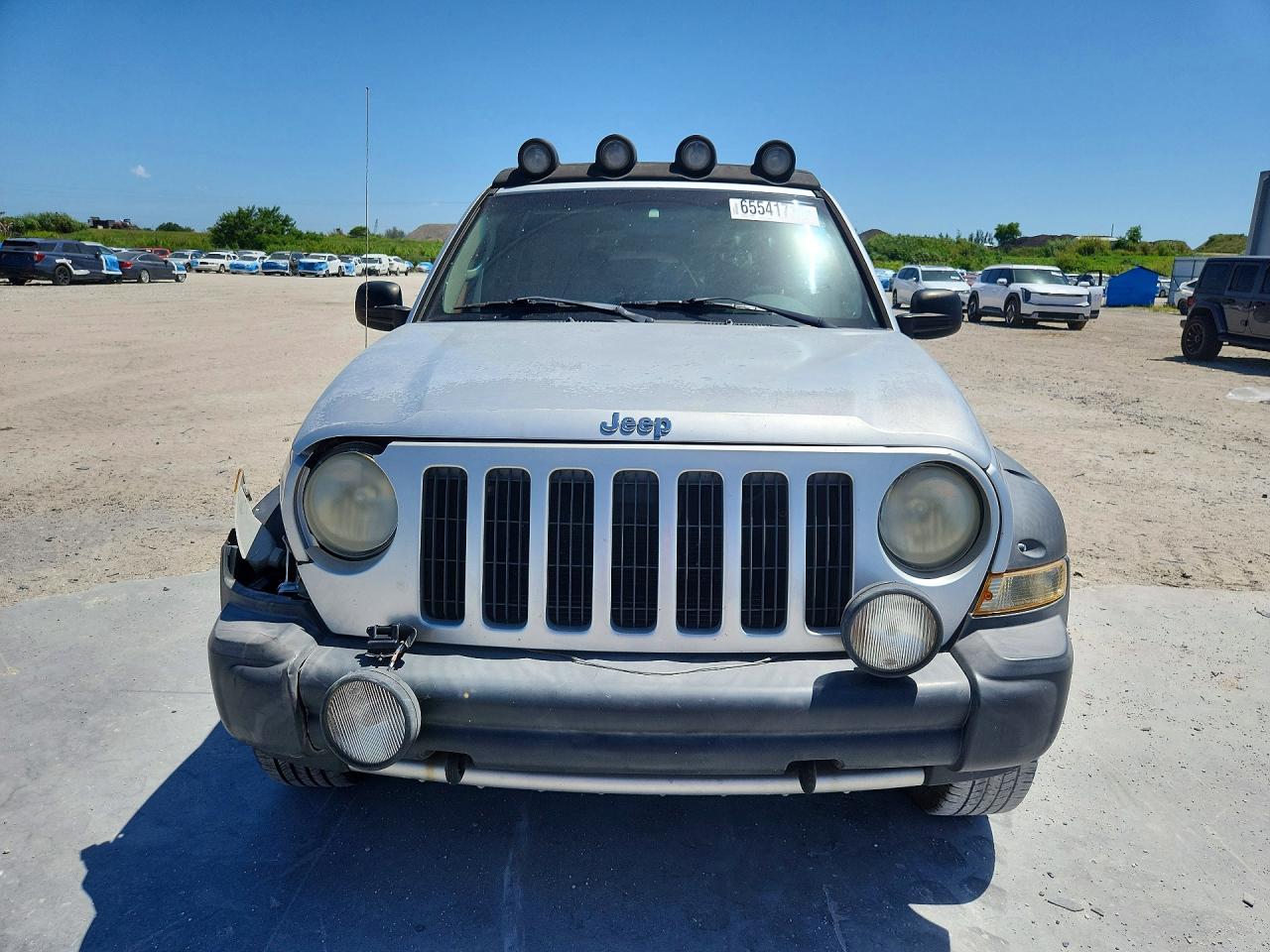 2005 Jeep Liberty Renegade Серебряный vin: 1J4GK38K05W718534