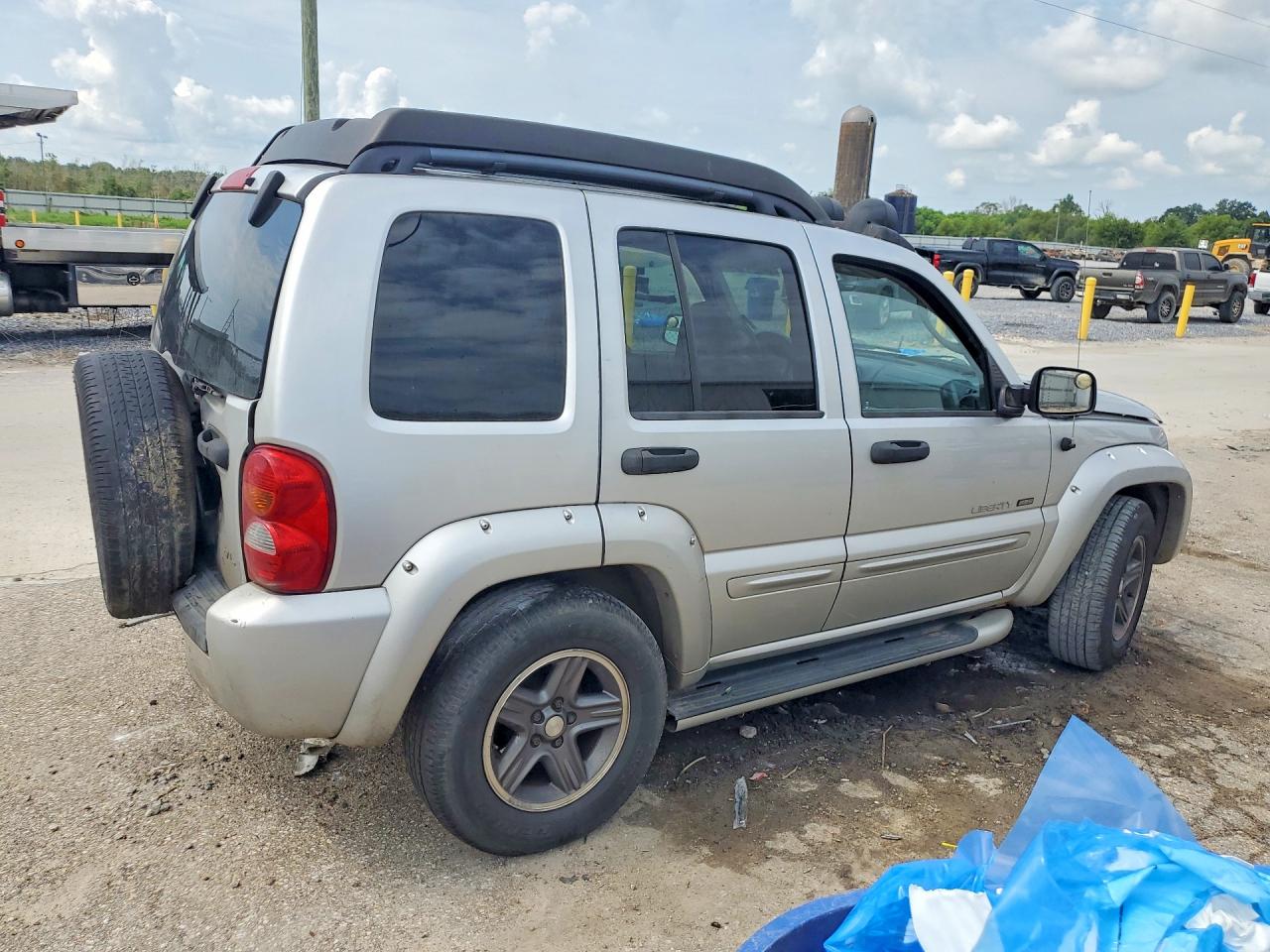 2003 Jeep Liberty Renegade Серебряный vin: 1J4GK38K13W730737