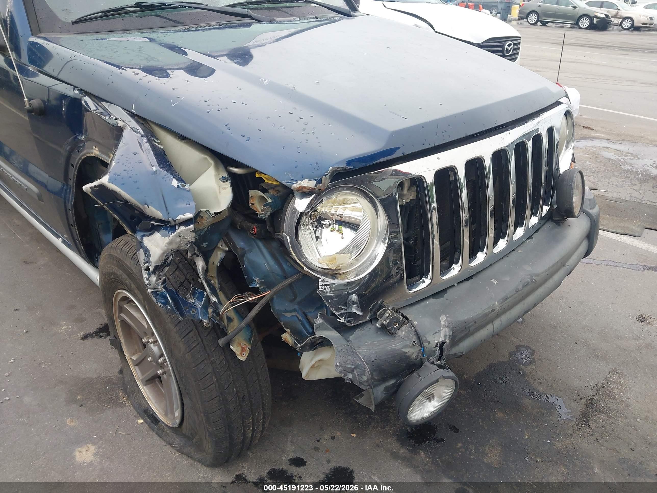 2005 Jeep Liberty Renegade Blue vin: 1J4GK38K55W679035