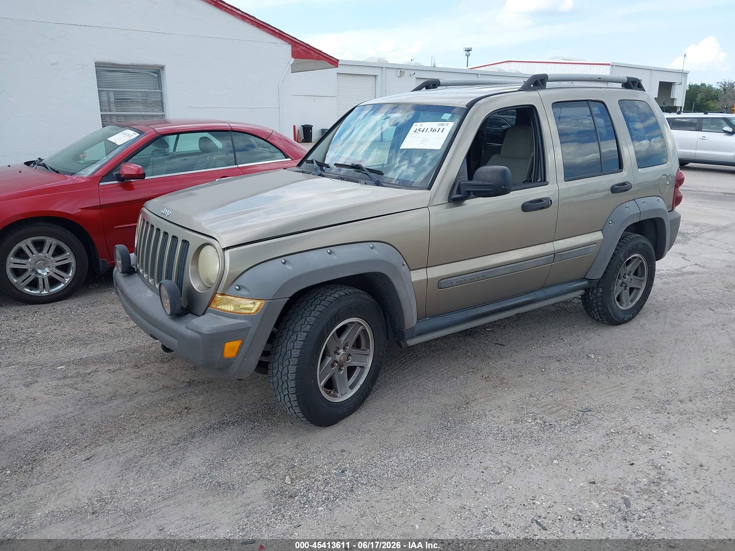 2006 Jeep Liberty Renegade Brown vin: 1J4GK38K56W190376