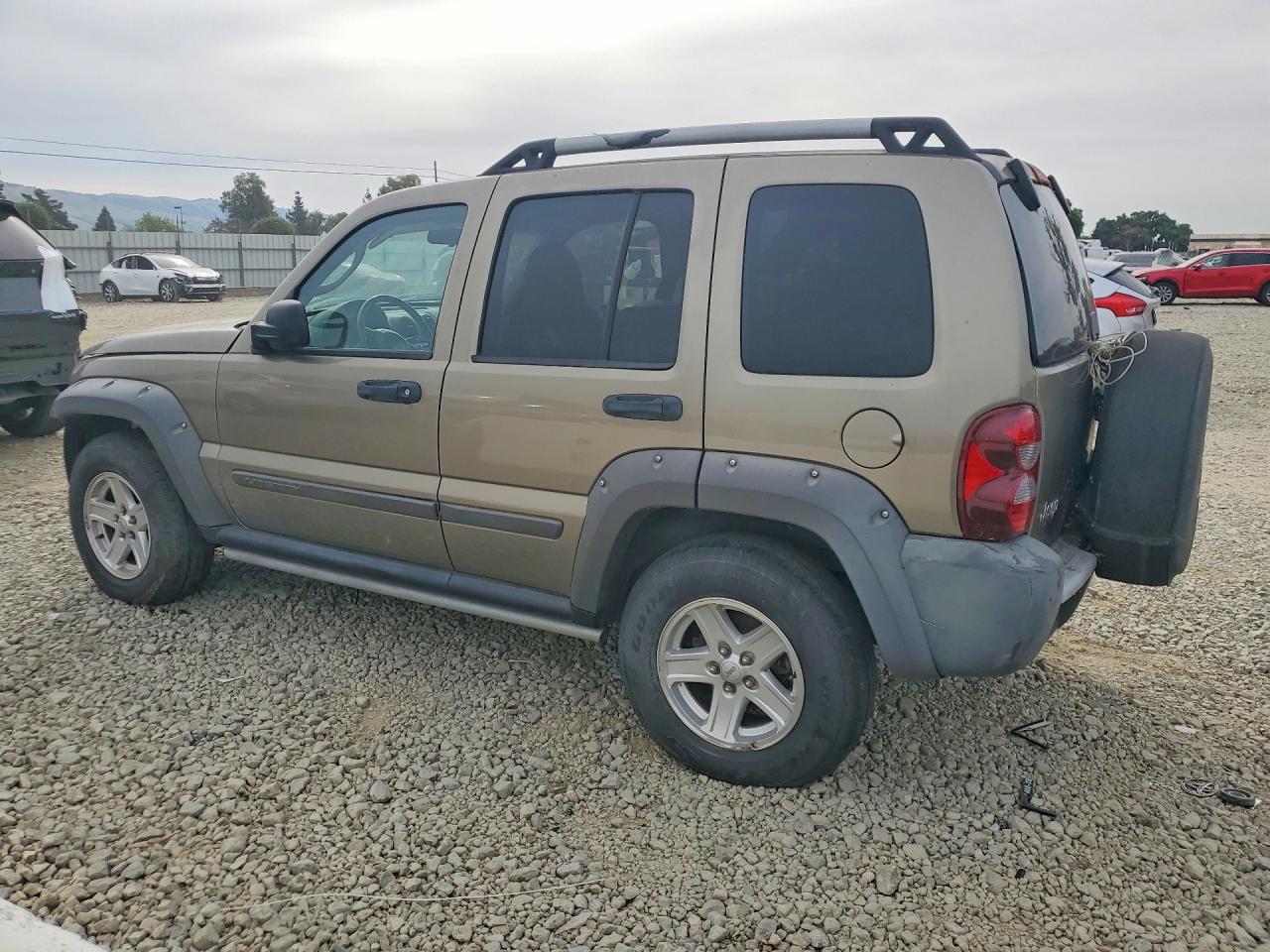 2005 Jeep Liberty Renegade Tan vin: 1J4GK38K65W718554