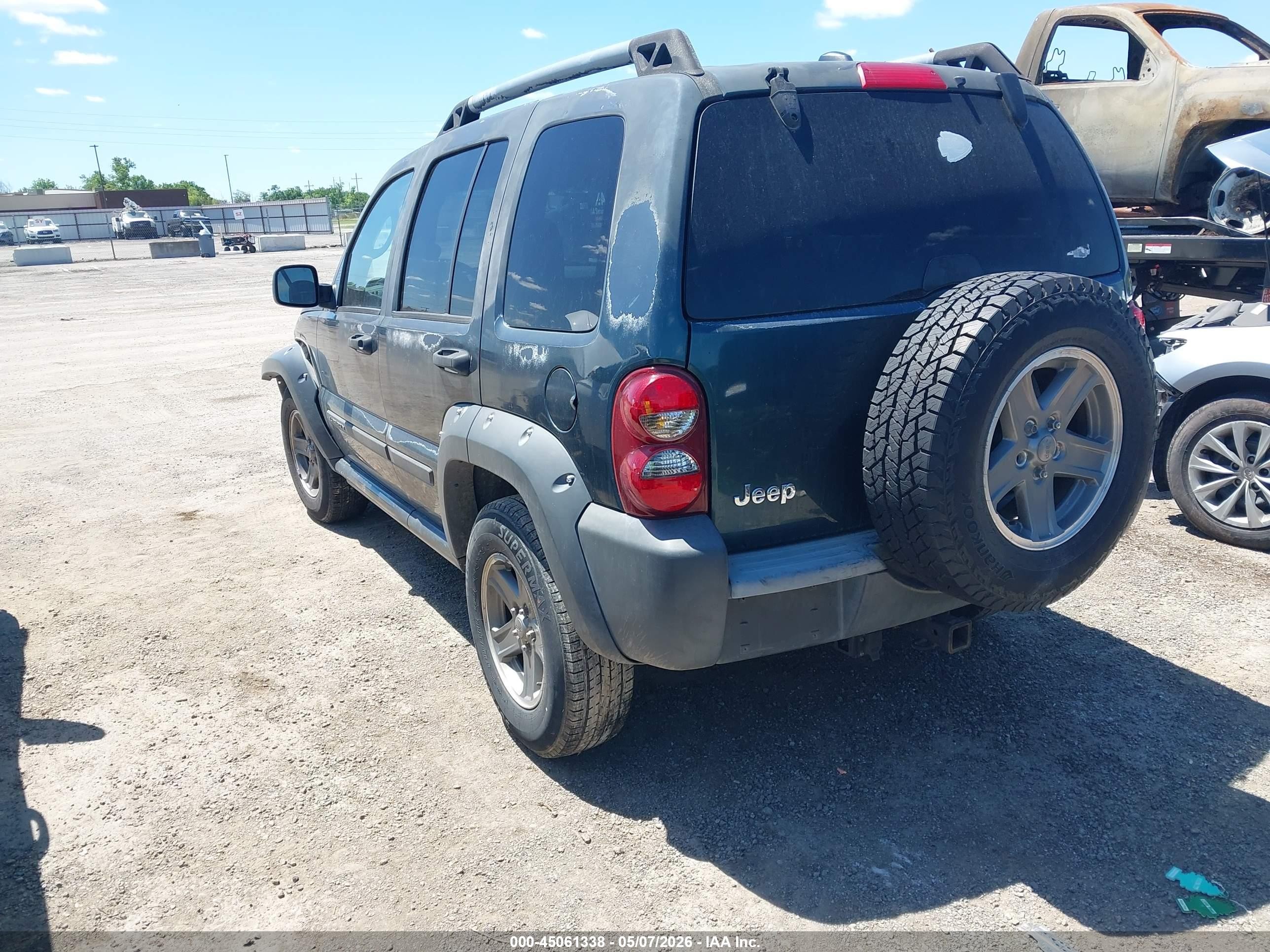 2005 Jeep Liberty Renegade Blue vin: 1J4GK38K85W600036