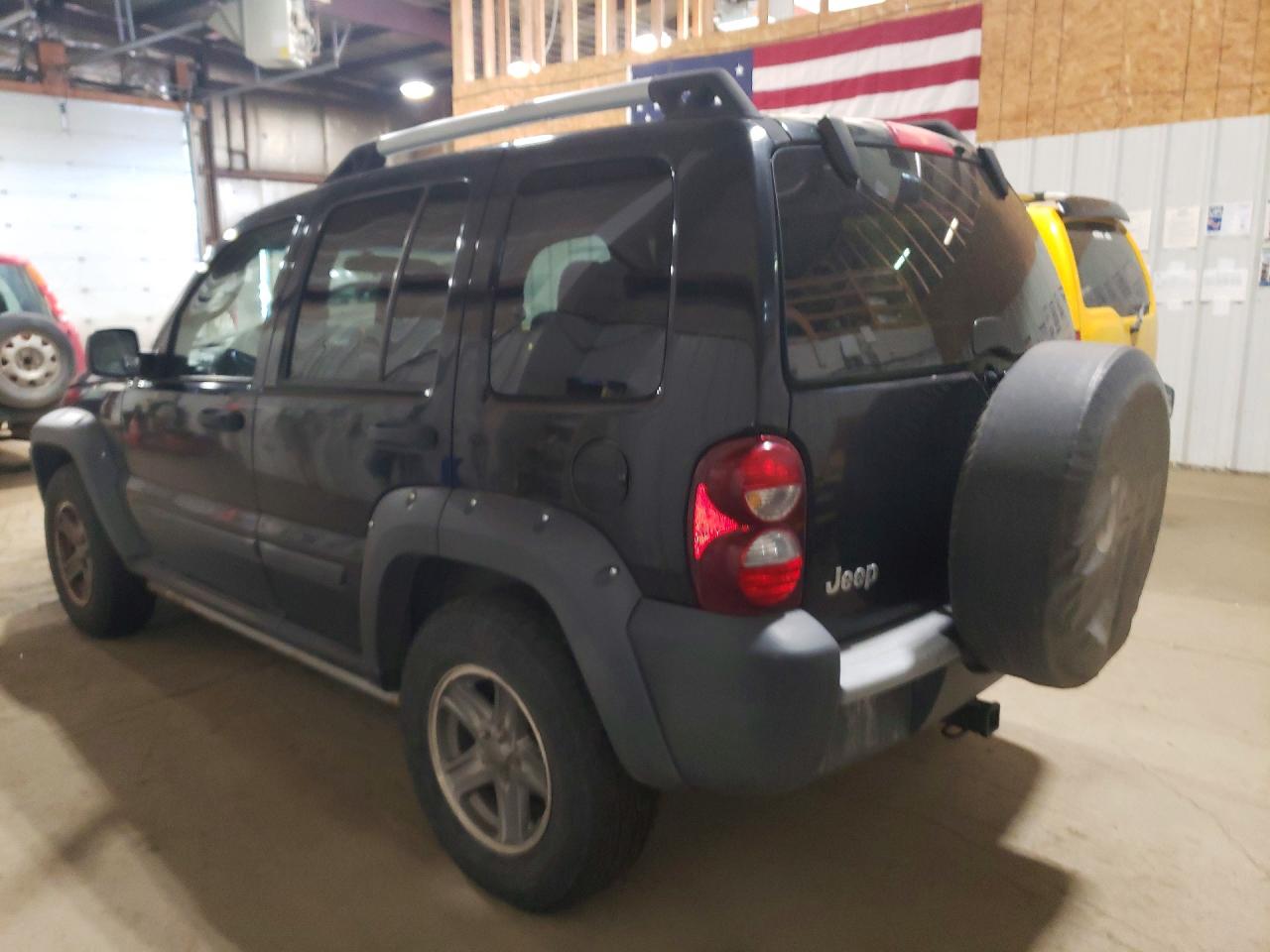 2005 Jeep Liberty Renegade Black vin: 1J4GK38K95W683105