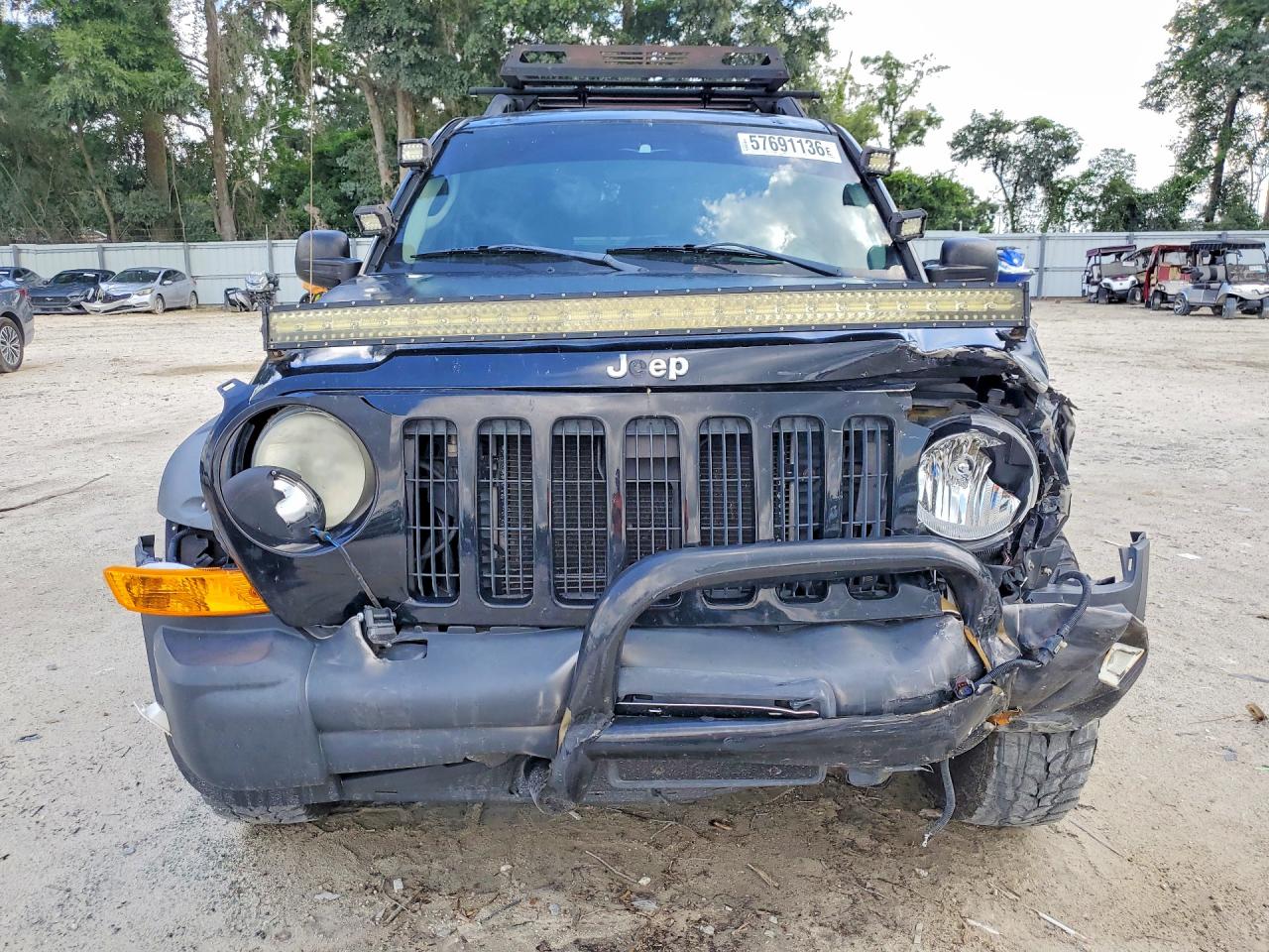 2006 Jeep Liberty Renegade Black vin: 1J4GK38K96W221791