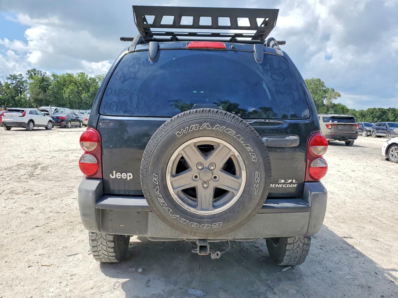 2006 Jeep Liberty Renegade Black vin: 1J4GK38K96W221791