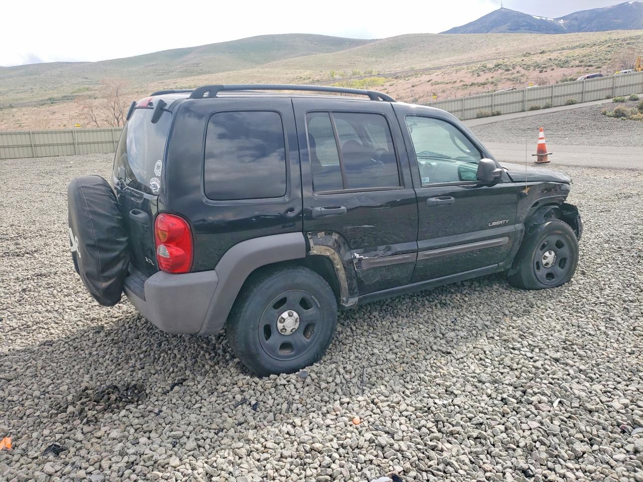2004 Jeep Liberty Sp Черный vin: 1J4GK48K04W287715