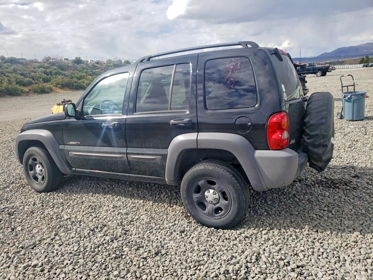 2004 Jeep Liberty Sp Черный vin: 1J4GK48K04W287715