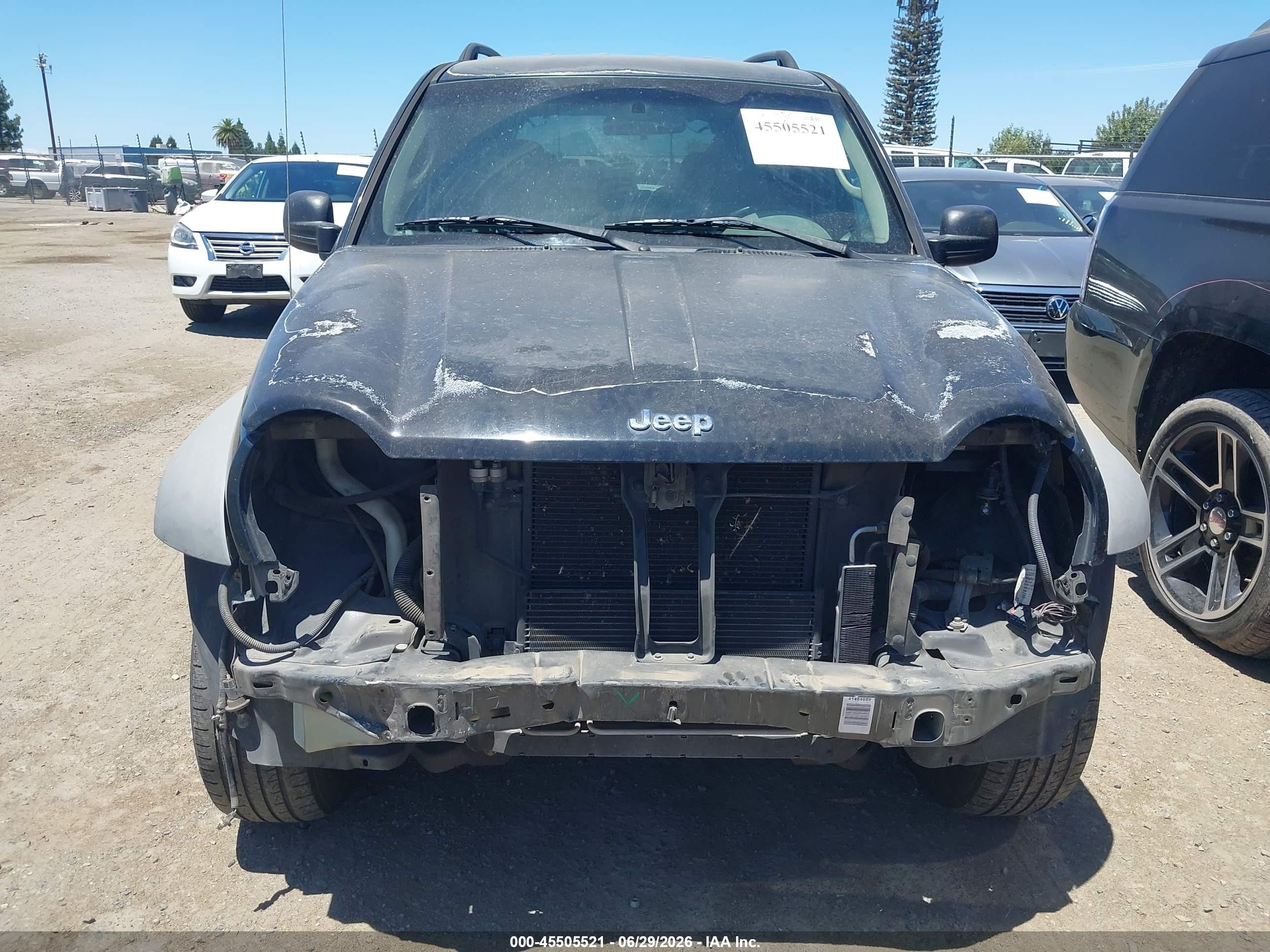 2007 Jeep Liberty Sport Black vin: 1J4GK48K17W528119