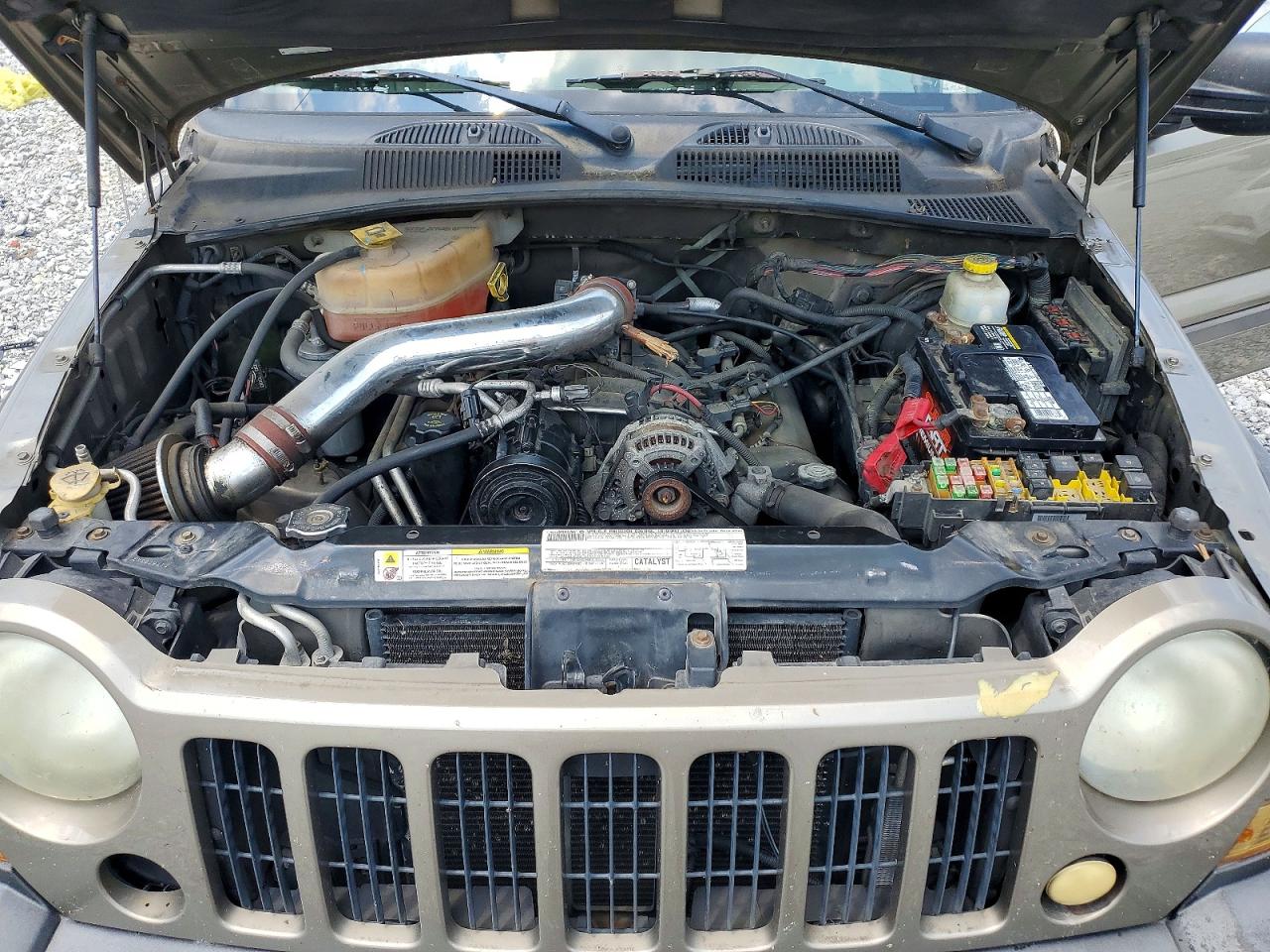 2007 Jeep Liberty Sport Tan vin: 1J4GK48K37W711666