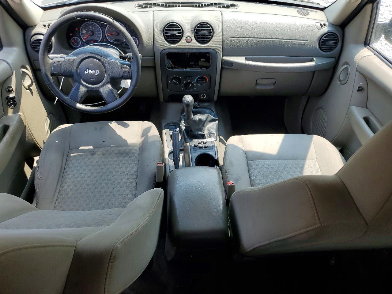2007 Jeep Liberty Sport Tan vin: 1J4GK48K37W711666