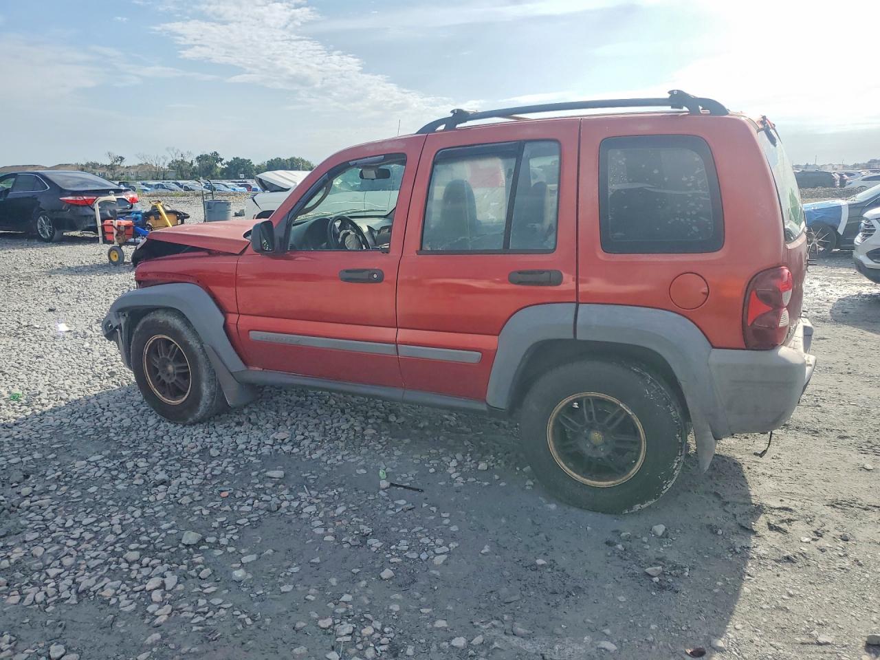 2005 Jeep Liberty Sport Burgundy vin: 1J4GK48K45W710751