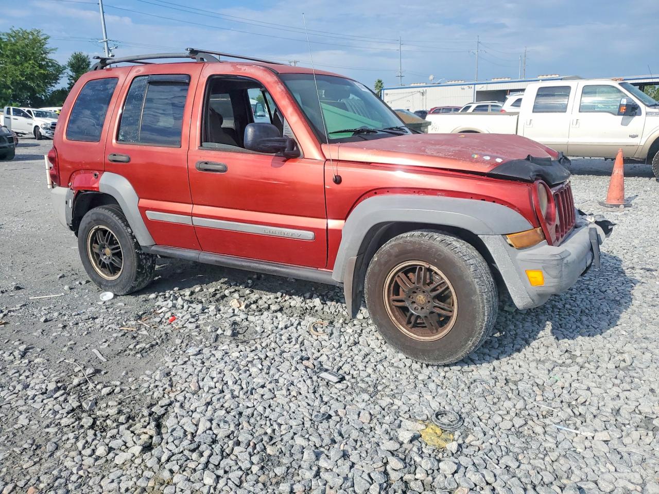 2005 Jeep Liberty Sport Burgundy vin: 1J4GK48K45W710751