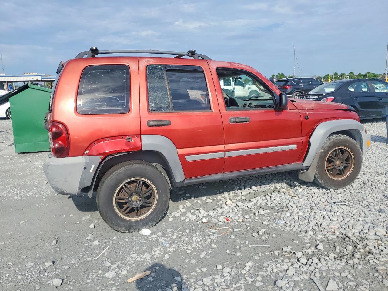 2005 Jeep Liberty Sport Burgundy vin: 1J4GK48K45W710751