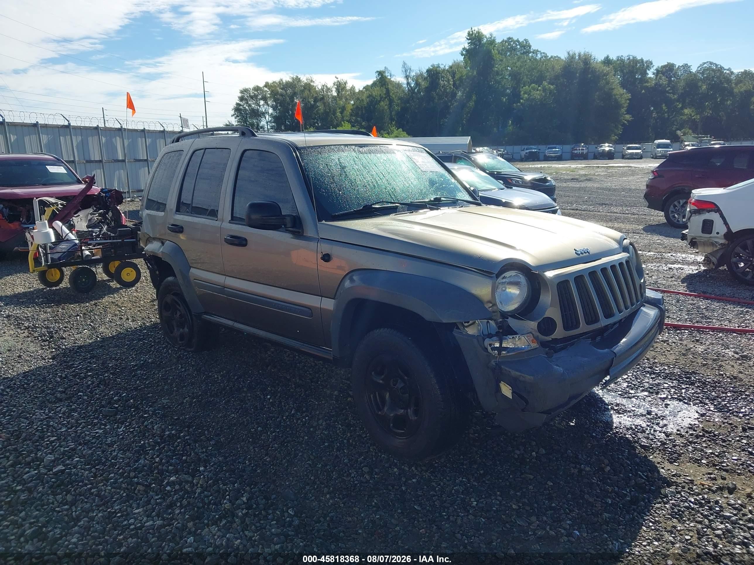 2006 Jeep Liberty Sport Gold vin: 1J4GK48K56W106191