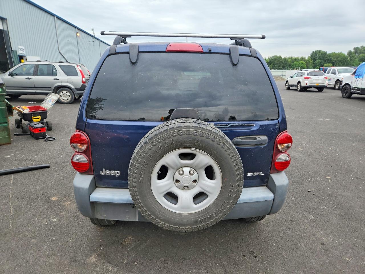 2006 Jeep Liberty Sport Blue vin: 1J4GK48K66W126000