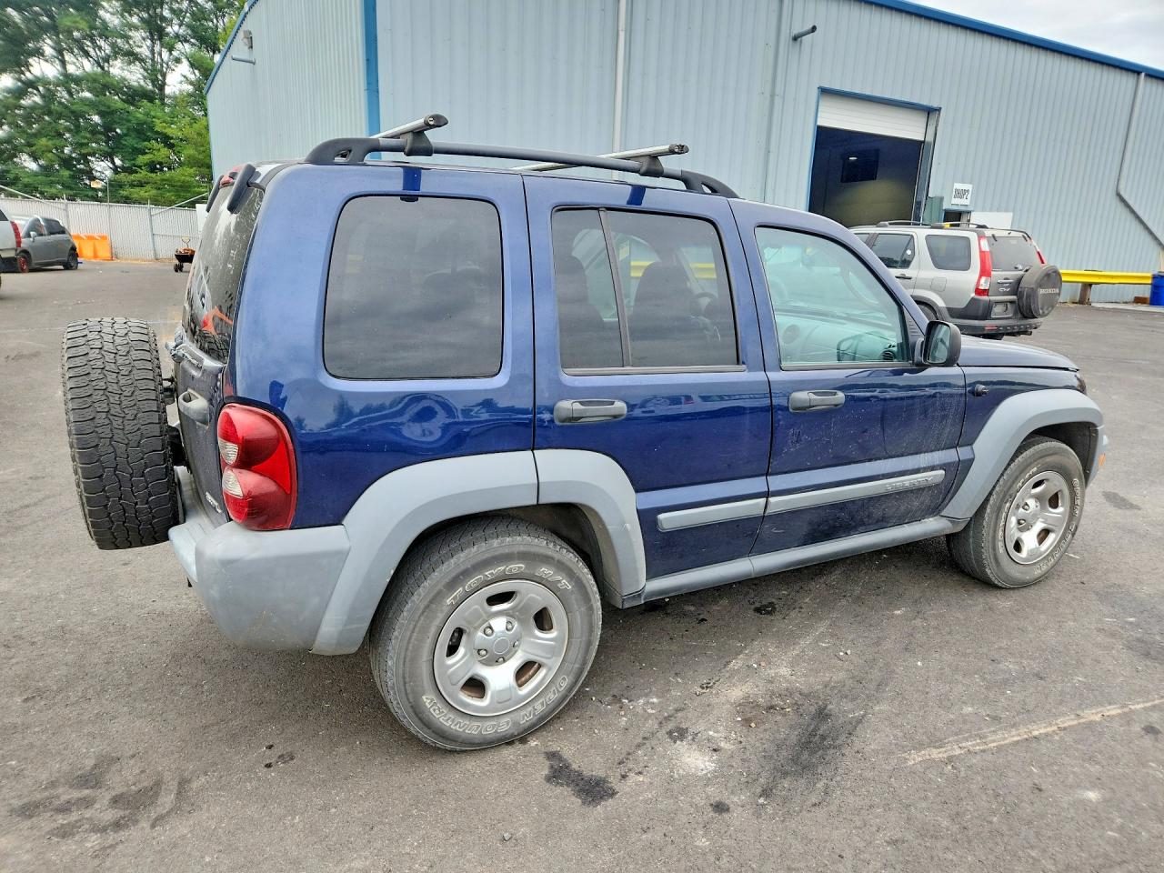 2006 Jeep Liberty Sport Blue vin: 1J4GK48K66W126000