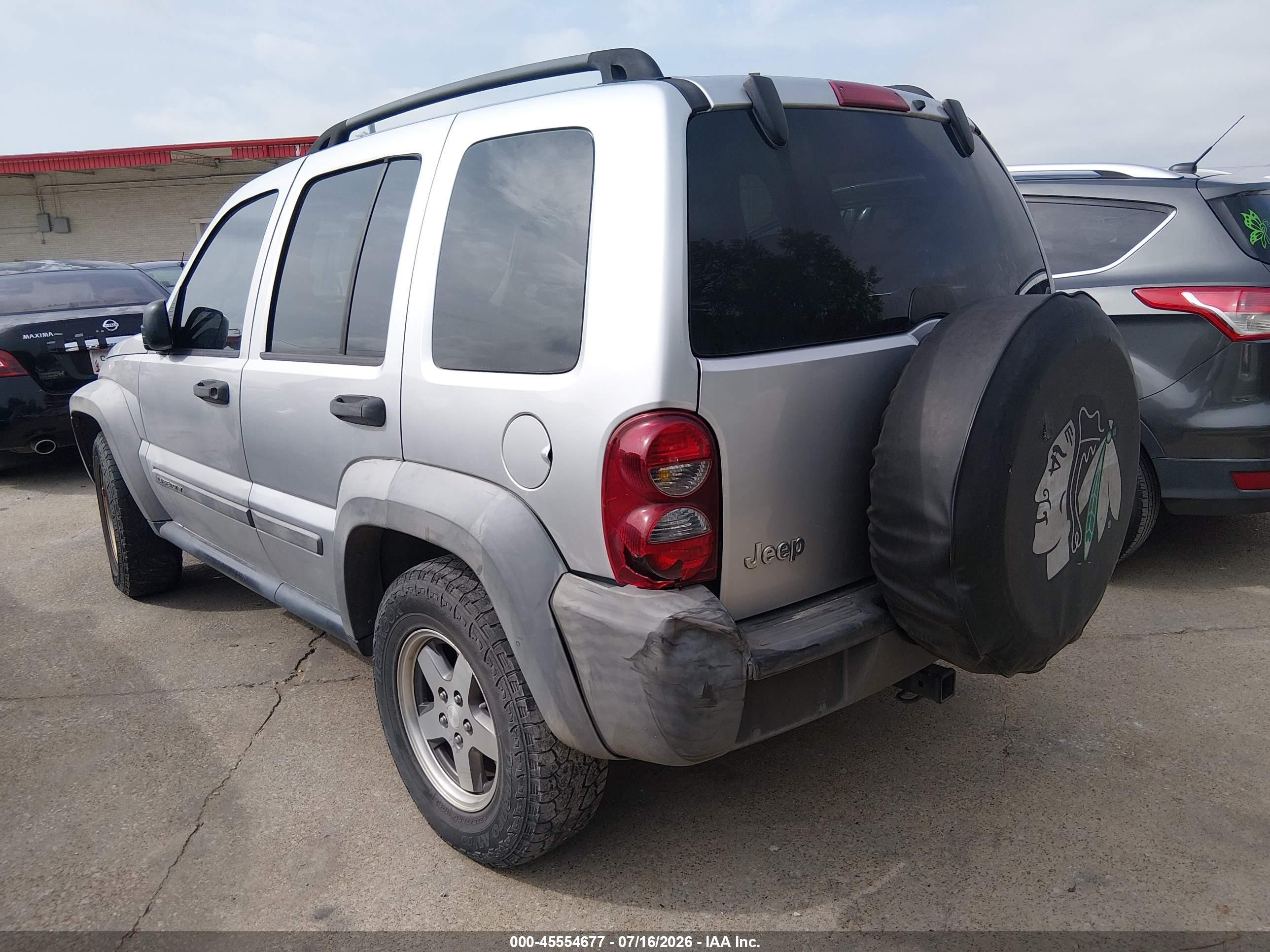 2006 Jeep Liberty Sport Gray vin: 1J4GK48K66W280786