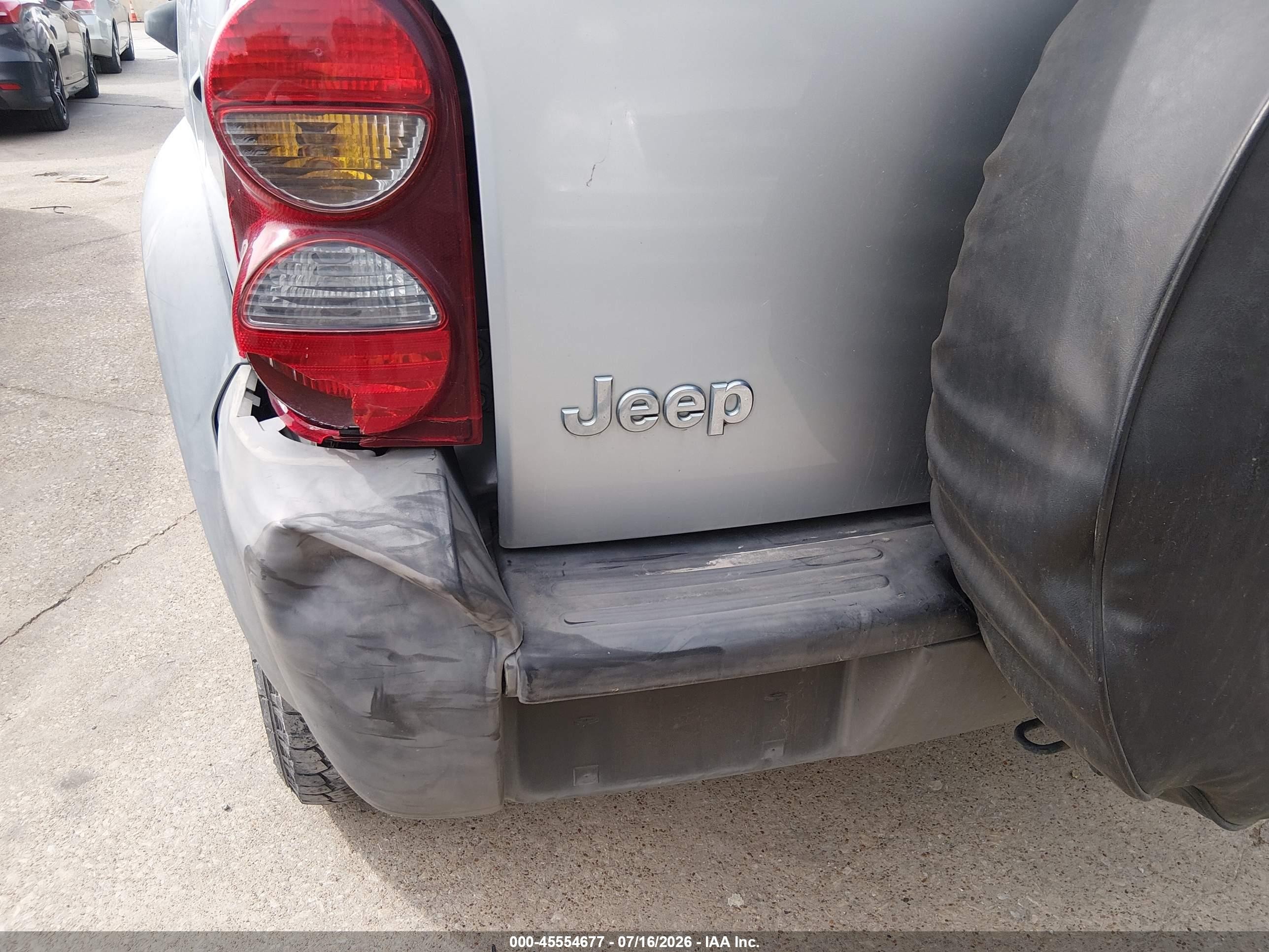 2006 Jeep Liberty Sport Gray vin: 1J4GK48K66W280786