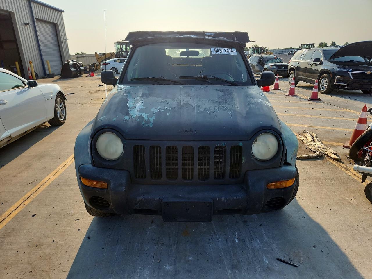 2004 Jeep Liberty Sport Green vin: 1J4GK48K74W107307