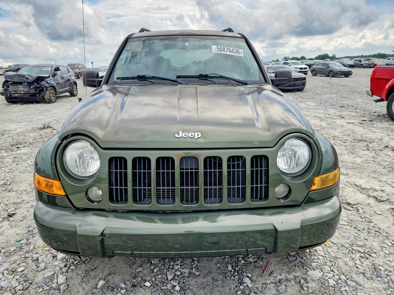 2006 Jeep Liberty Sport Green vin: 1J4GK48K76W259638