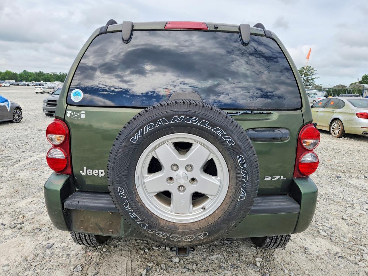 2006 Jeep Liberty Sport Green vin: 1J4GK48K76W259638