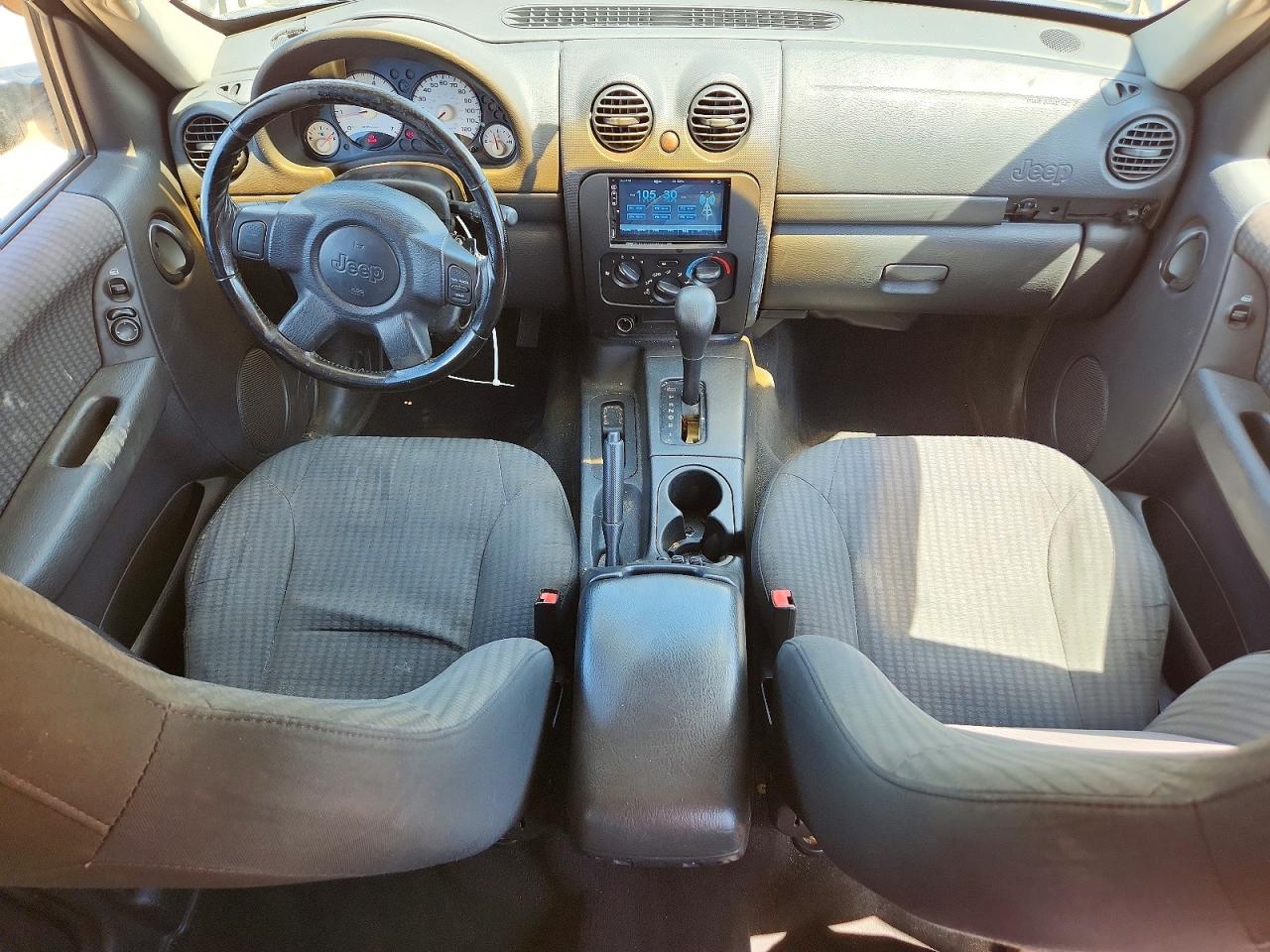 2002 Jeep Liberty Sport Black vin: 1J4GK48K82W368491