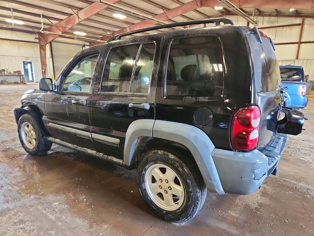 2006 Jeep Liberty Sport Черный vin: 1J4GK48K86W107058