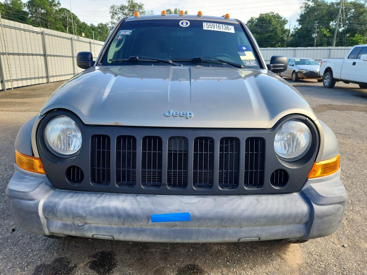 2006 Jeep Liberty Sport Gray vin: 1J4GK48K86W108503