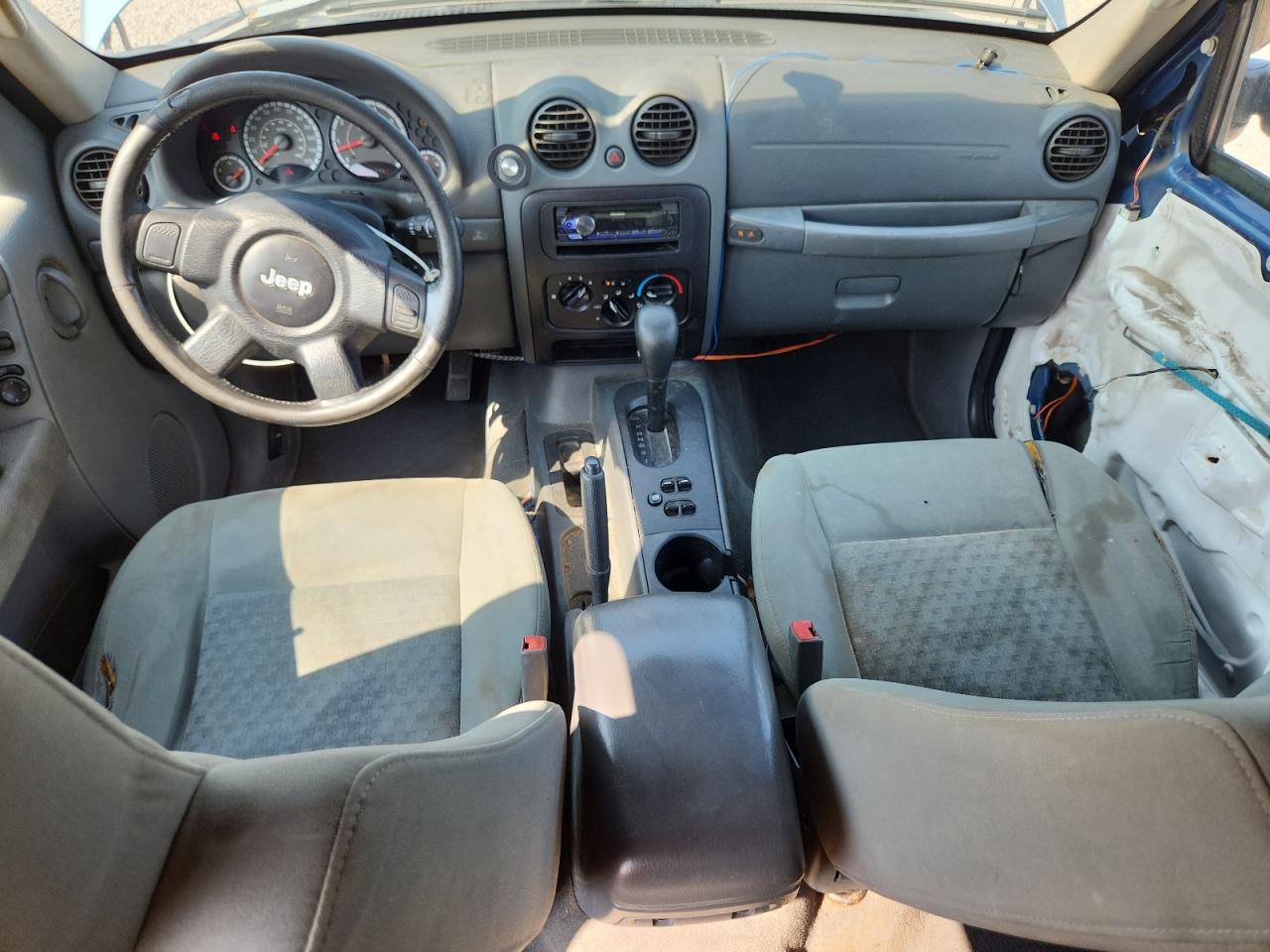 2006 Jeep Liberty Sport Синий vin: 1J4GK48K86W129464