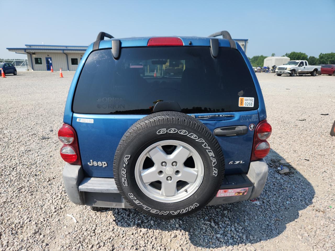 2006 Jeep Liberty Sport Синий vin: 1J4GK48K86W129464
