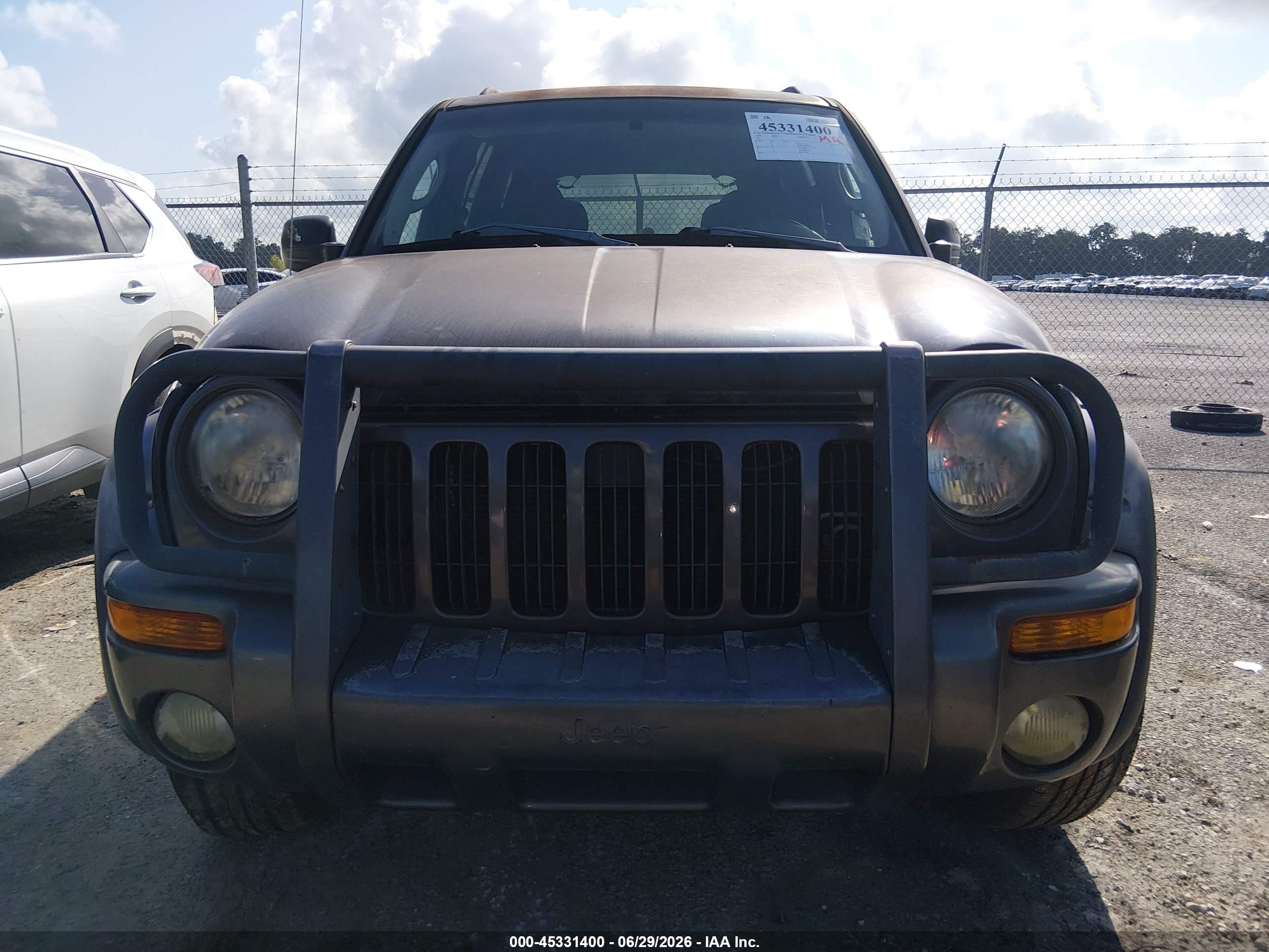 2003 Jeep Liberty Sport Black vin: 1J4GK48K93W712430