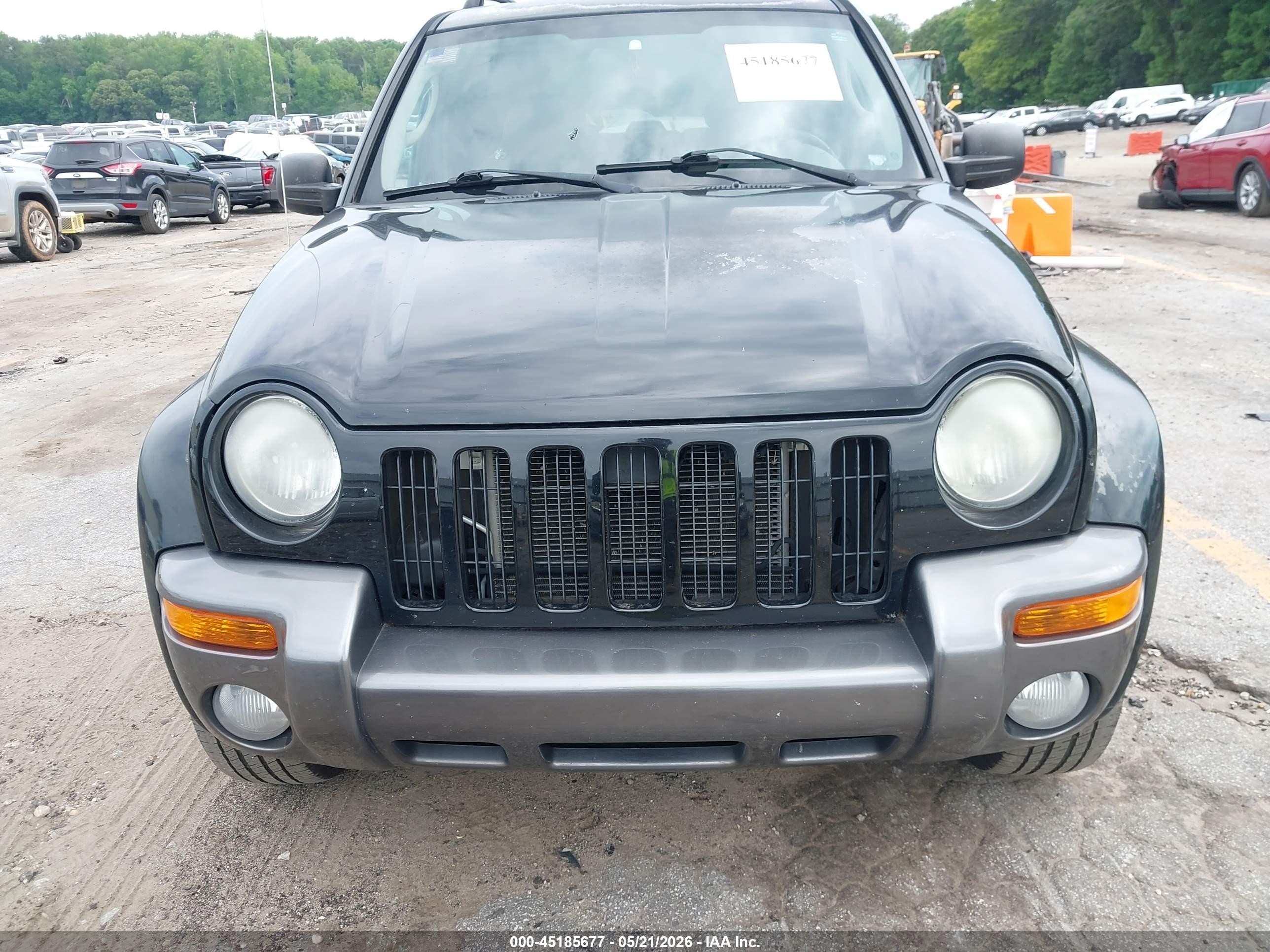 2004 Jeep Liberty Sport Black vin: 1J4GK48K94W301692