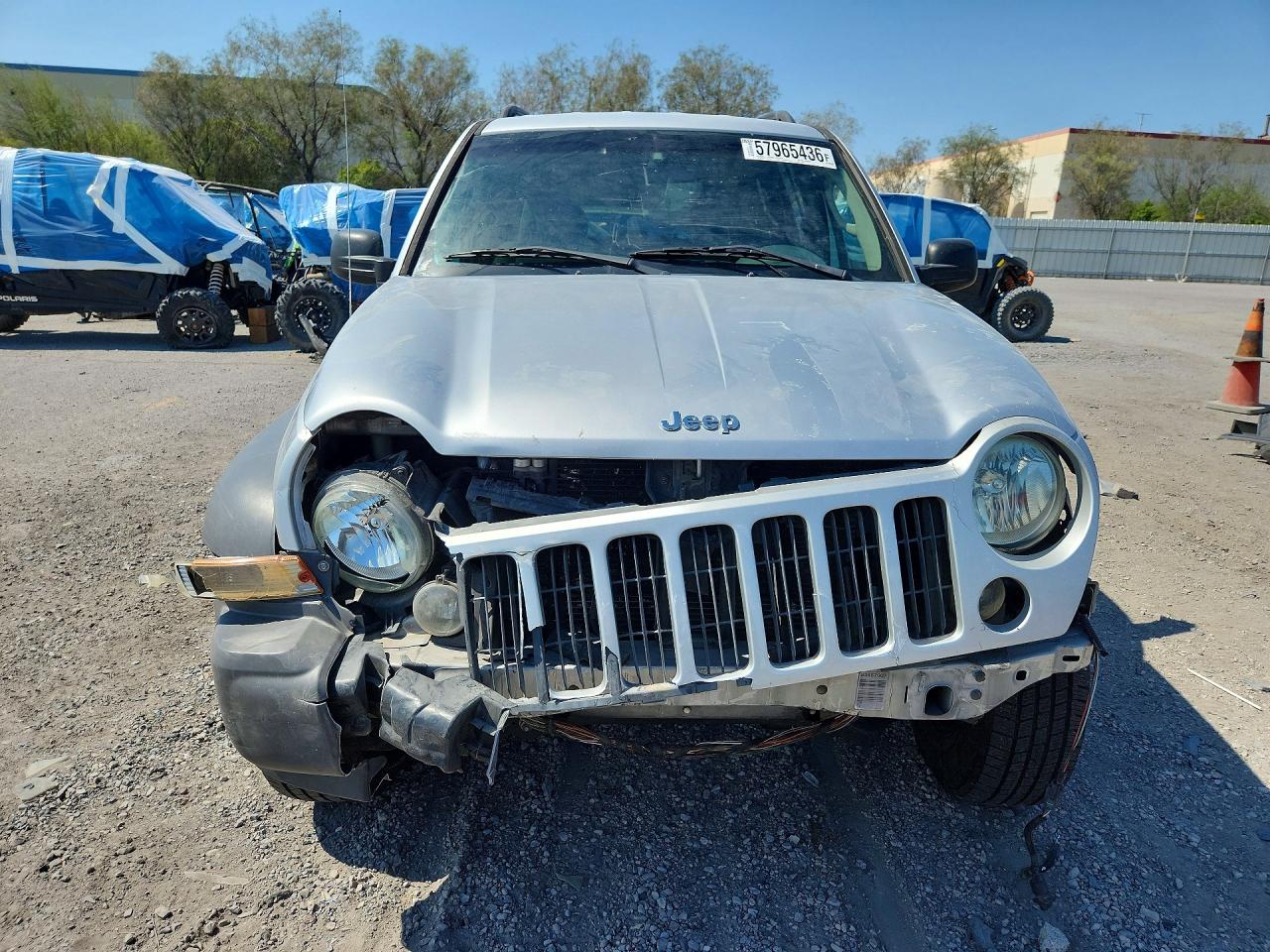 2005 Jeep Liberty Sport Серебряный vin: 1J4GK48K95W510982