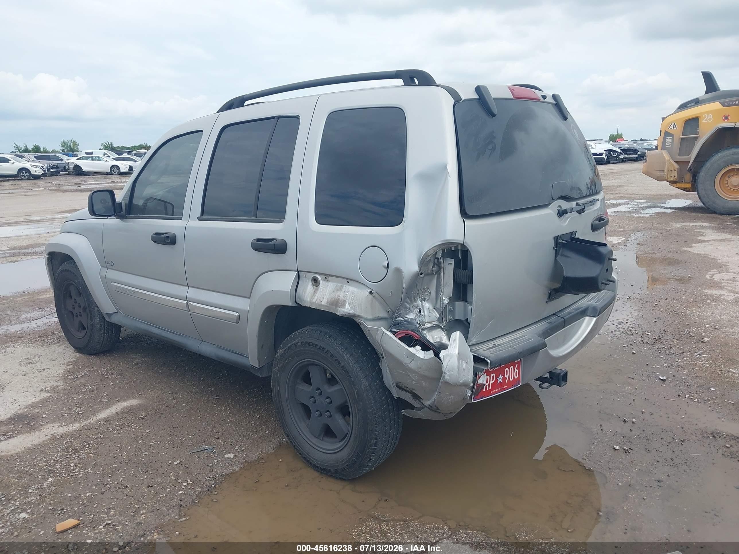 2006 Jeep Liberty Sport Серый vin: 1J4GK48K96W239083