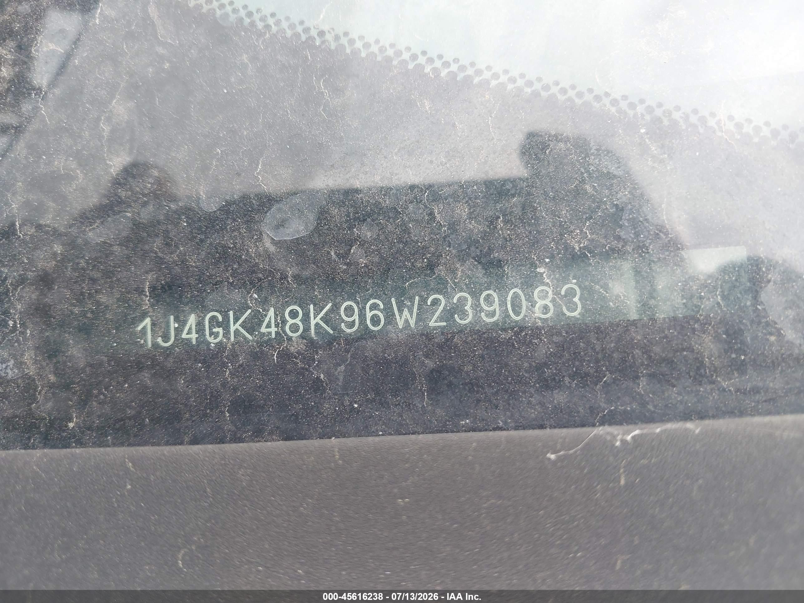 2006 Jeep Liberty Sport Серый vin: 1J4GK48K96W239083