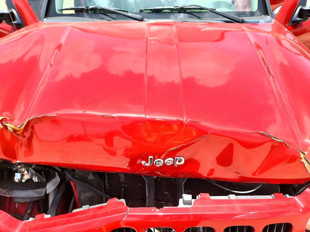 2007 Jeep Liberty Sport Red vin: 1J4GK48K97W593963